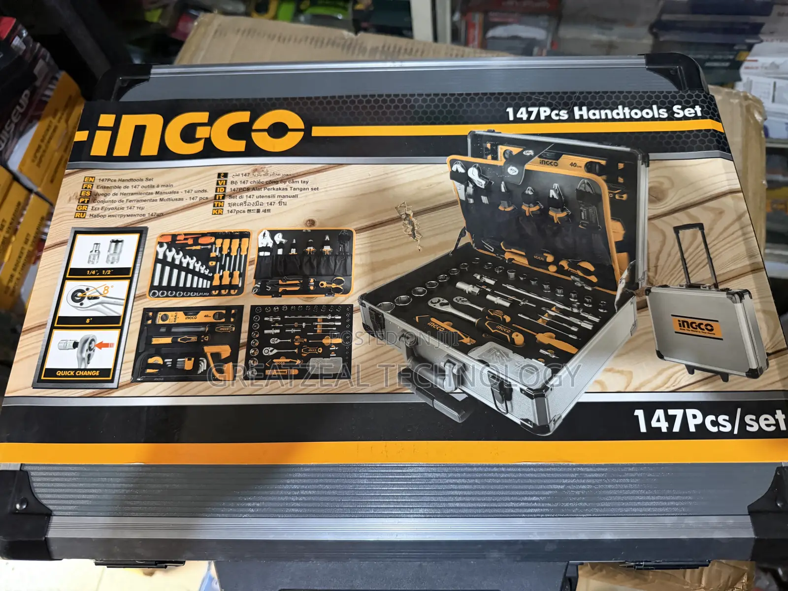 Ingco Mechanical Tools Box