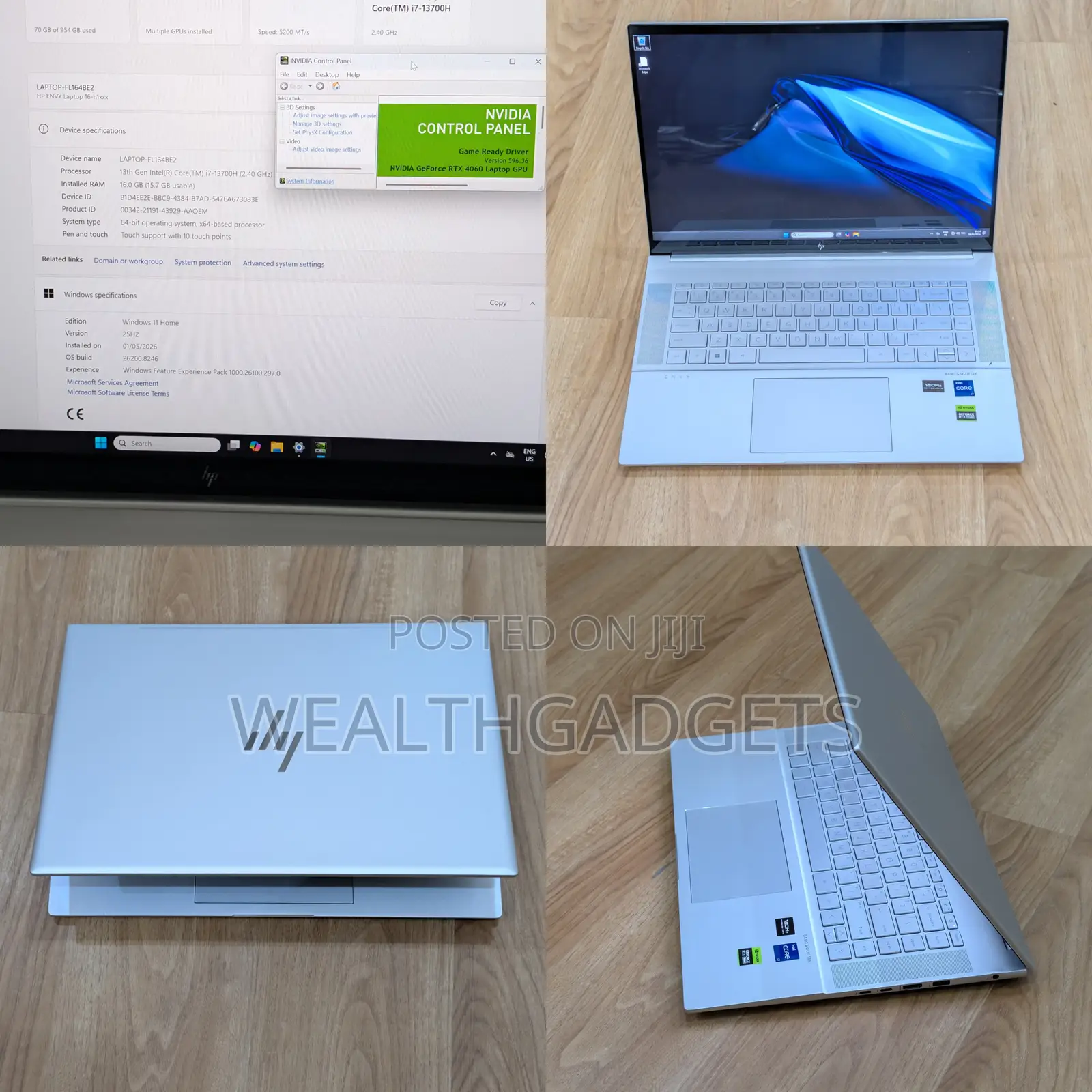 Laptop HP Envy 16 Gaming 16-h1023dx 16GB Intel Core i7 SSD 1T