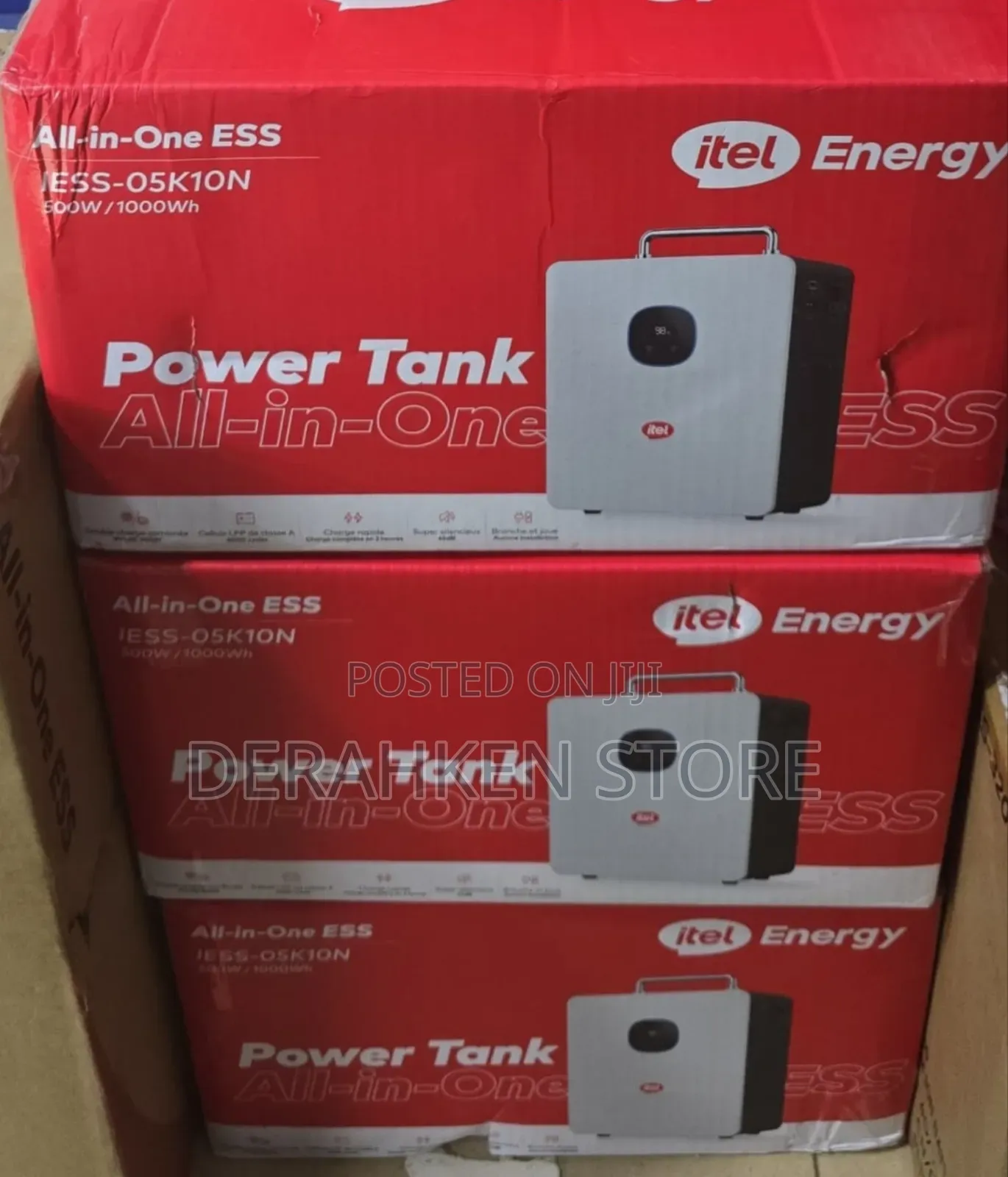 Itel Energy Energy 500w Inverter All-in-One Solar Power System