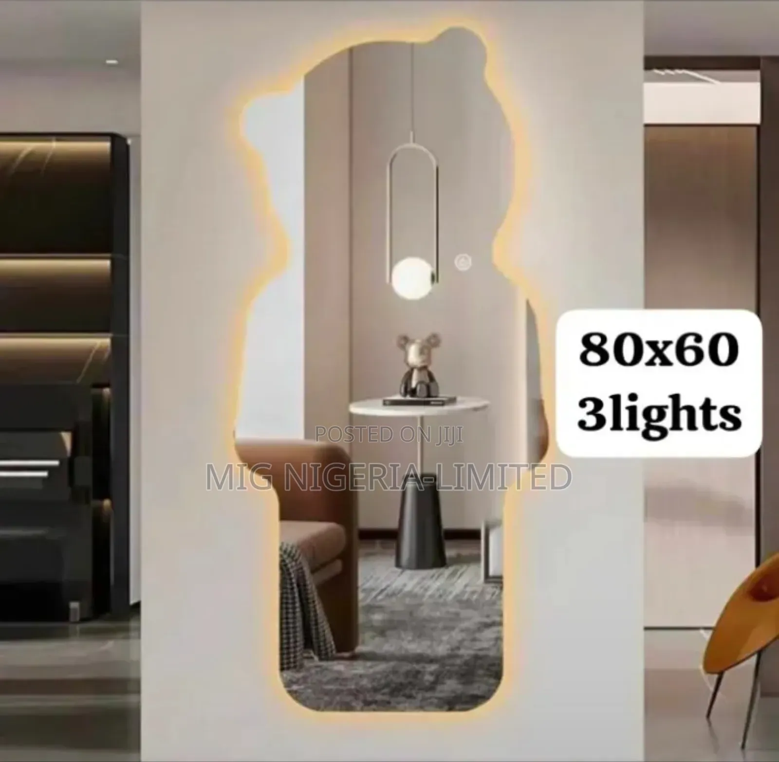Led Bathroom and Living Room Mirror