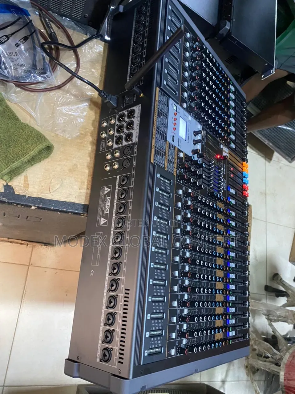 Professional Semi-Digital Audio Mixer