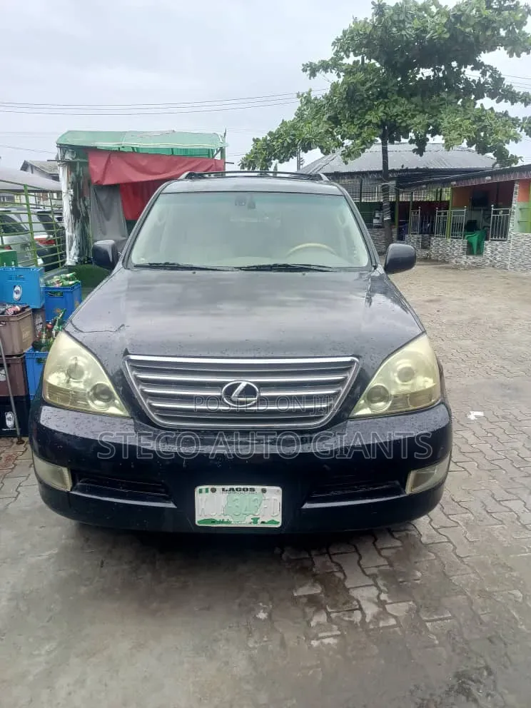 Lexus GX 470 Sport Utility 2005 Black