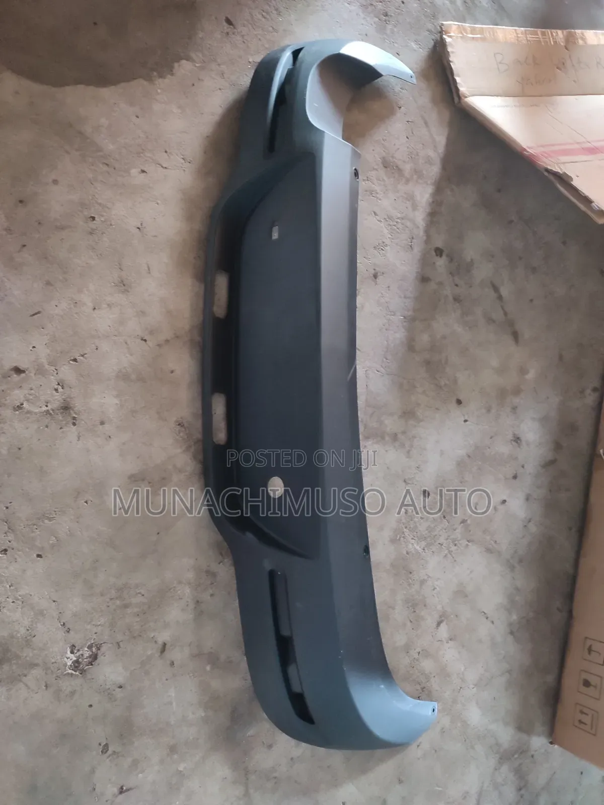 Back Down Bumper Kia Rio 2012