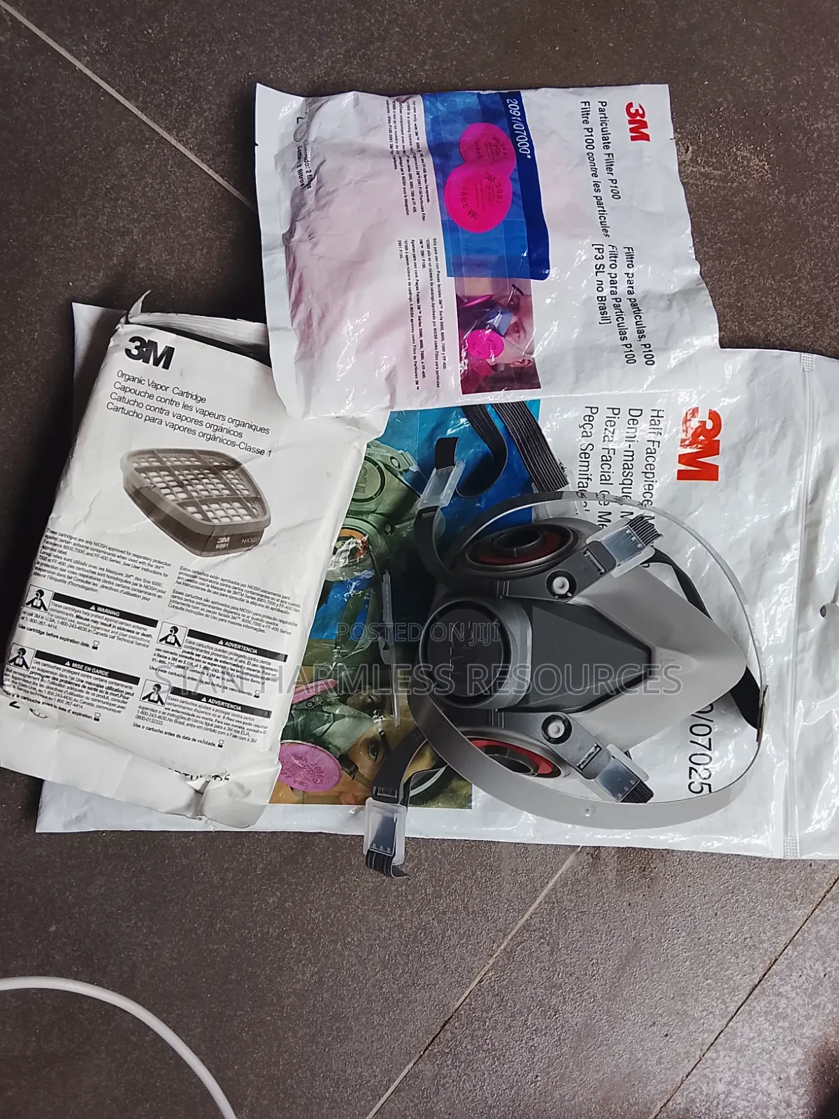 3m Half Face Respirator Mask