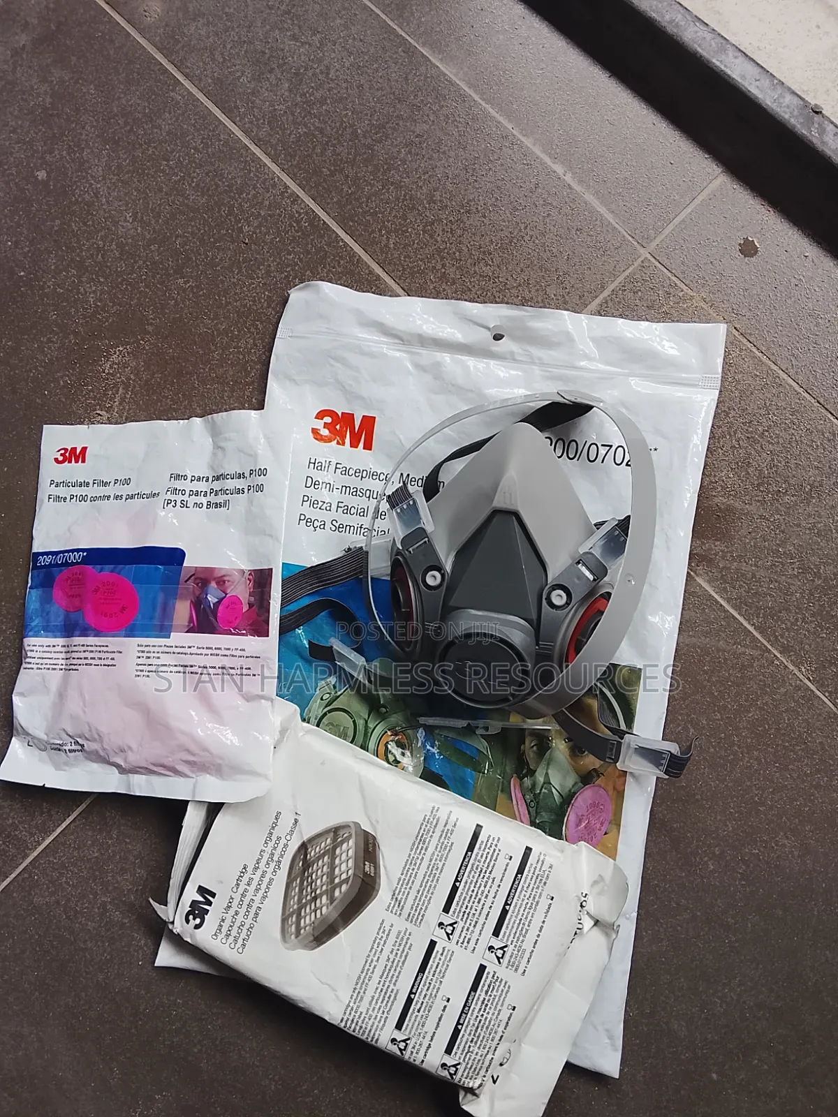 3m Half Face Respirator Mask