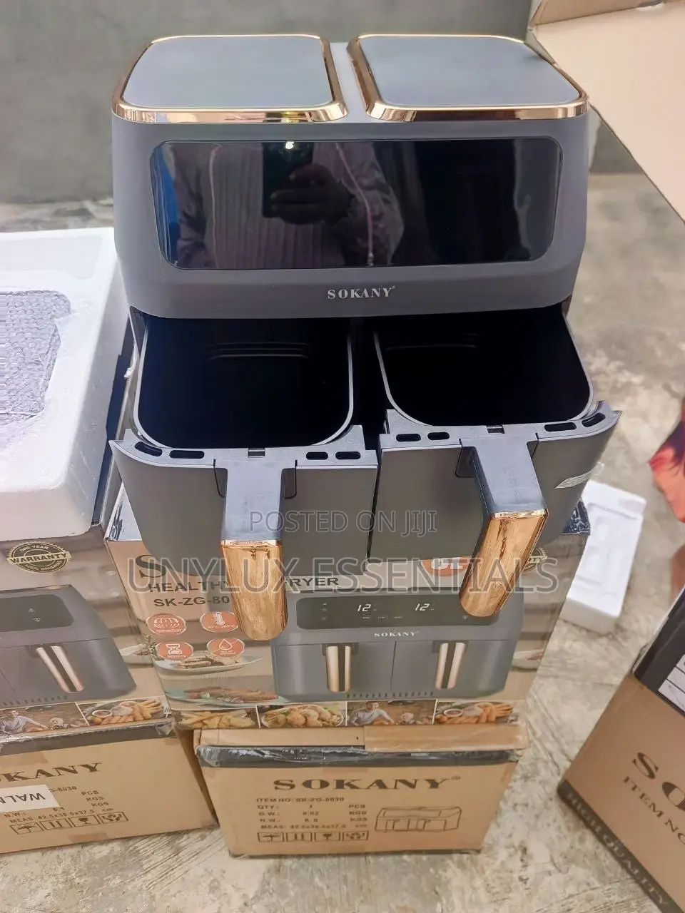Healthy Double Door 8l Air Fryer