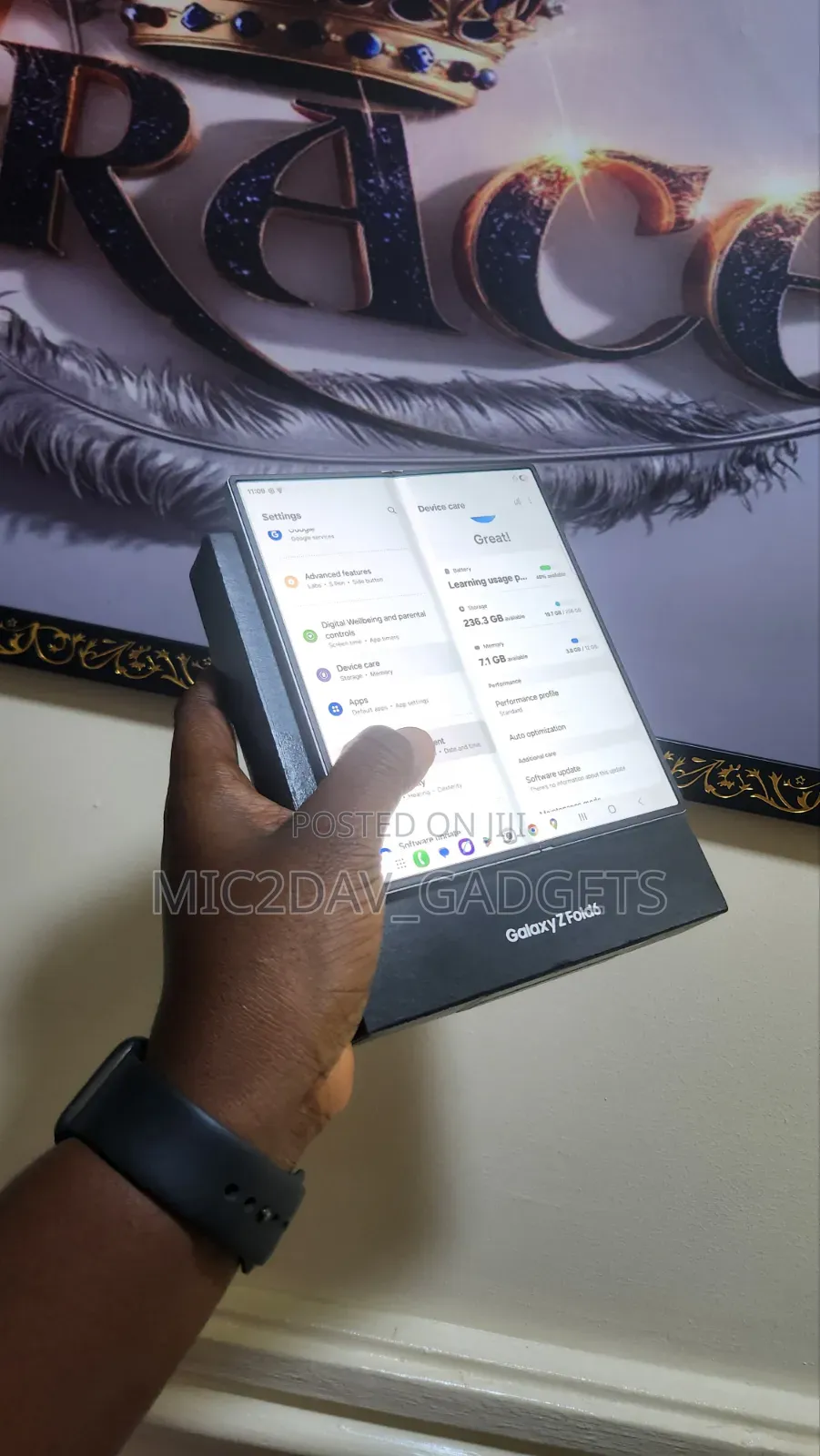 Samsung Galaxy Z Fold6 256 GB Silver