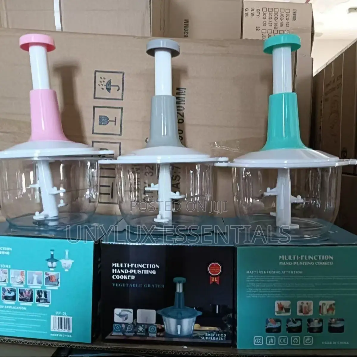2l Hand Pat Chopper With Accessories