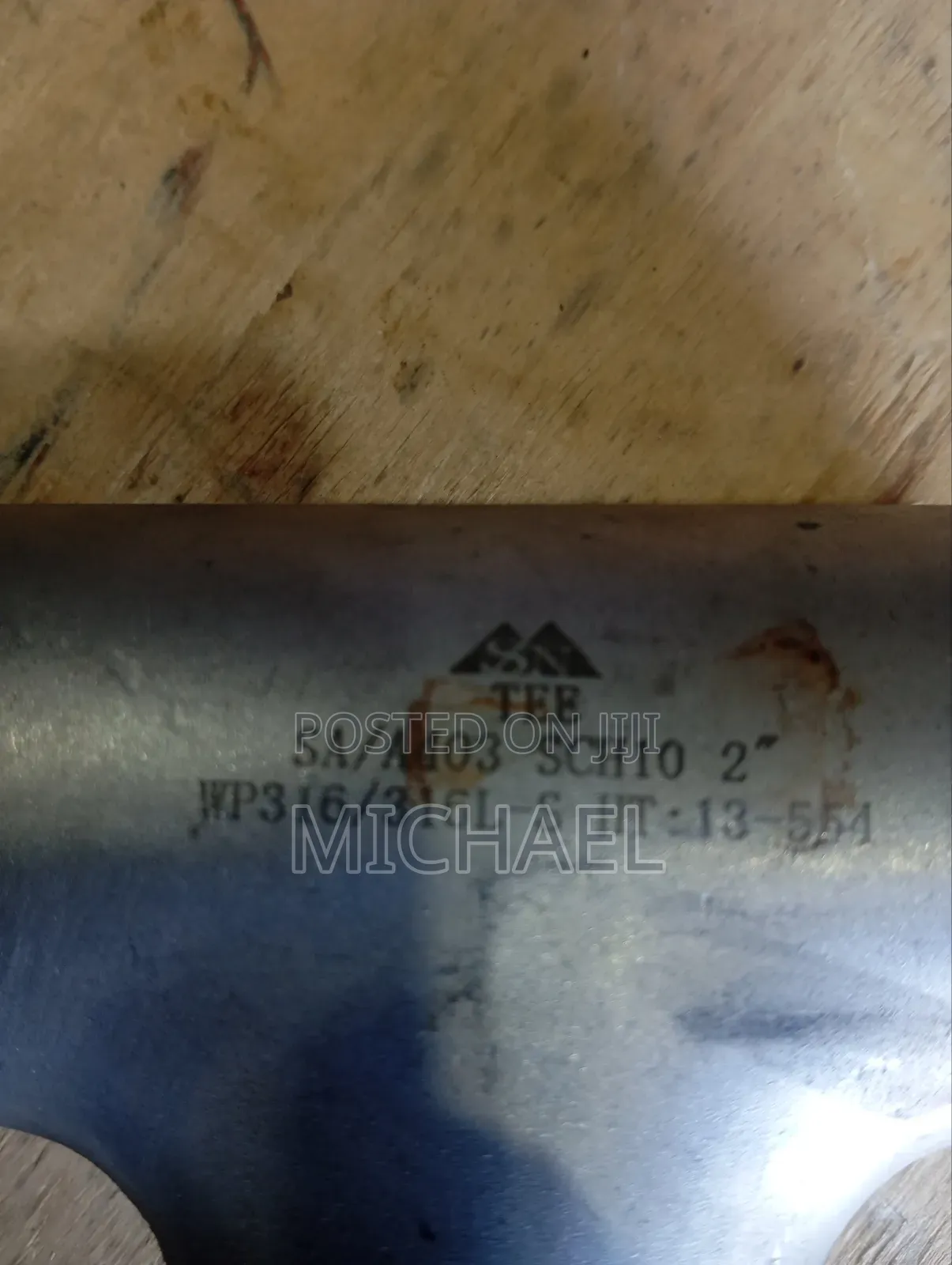 2" Stainless Steel Tee Sch 10