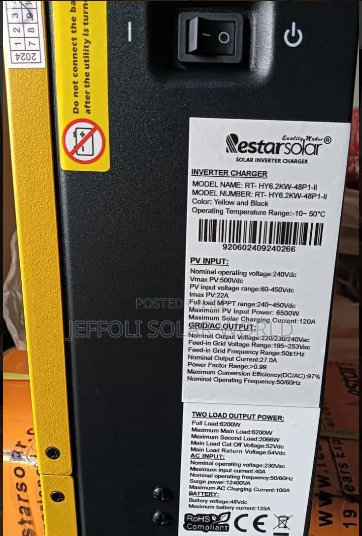 Restar 6.2kva
