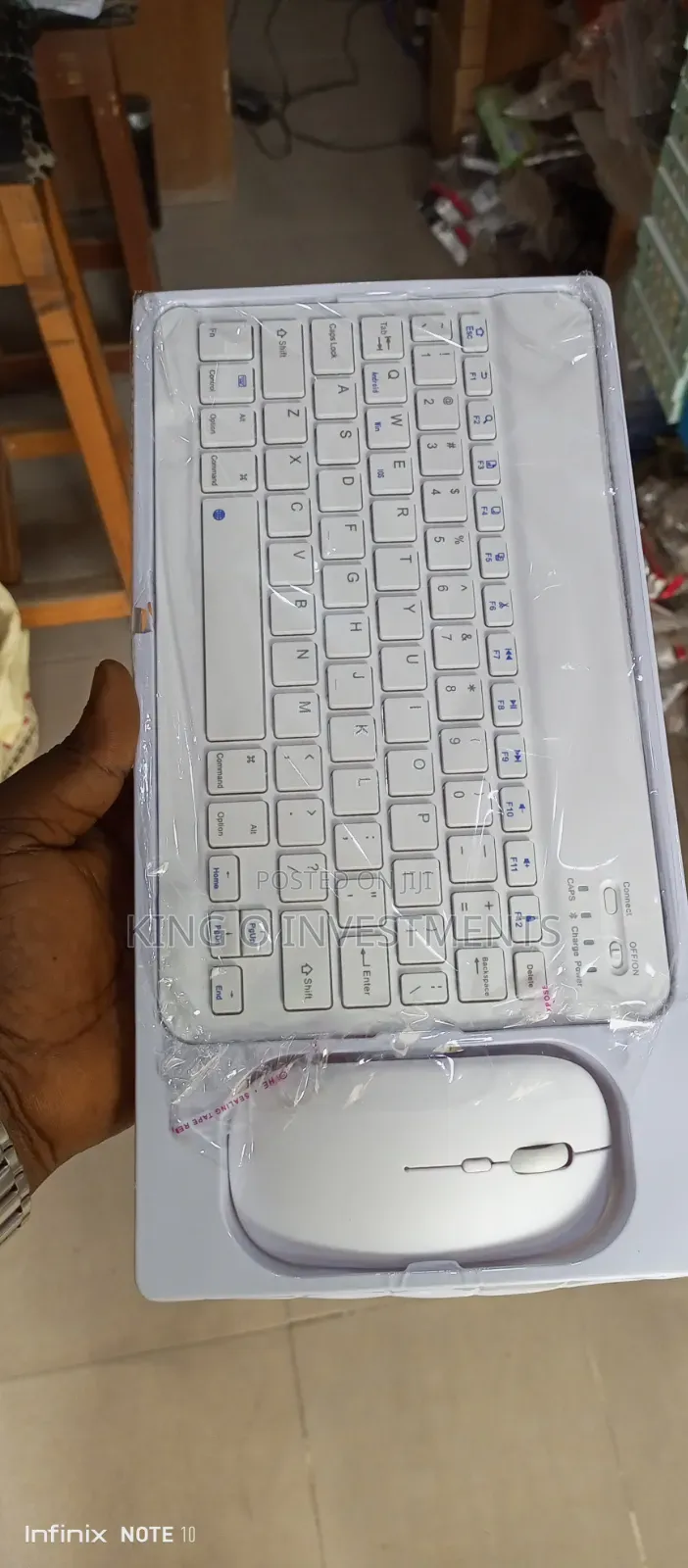Rechargeable Bluetooth Keyboard and Mouse