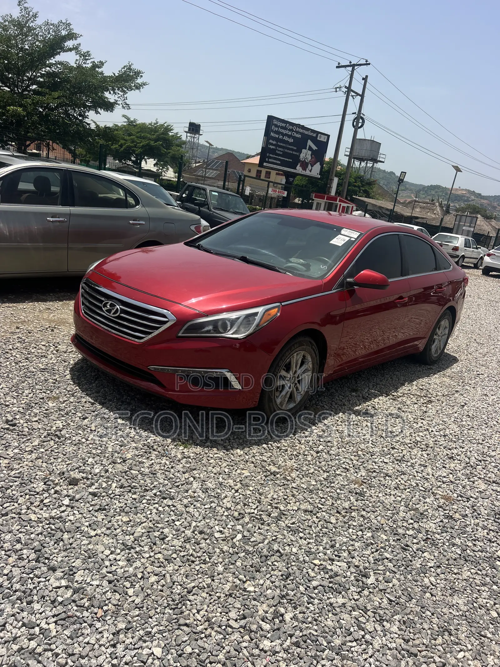 Hyundai Sonata Base Sedan FWD (2.4L 4cyl 6A) 2017 Red