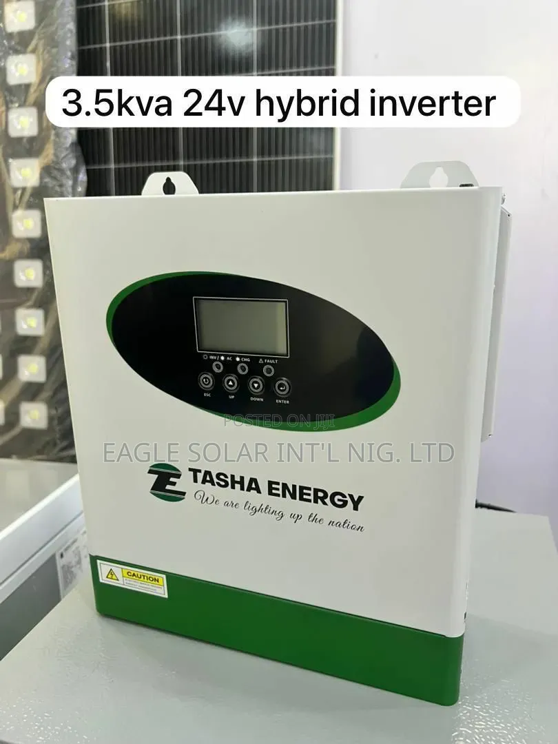 3.5kva 24v Tasha Energy Hybrid Inverter. Built in With Mppt.