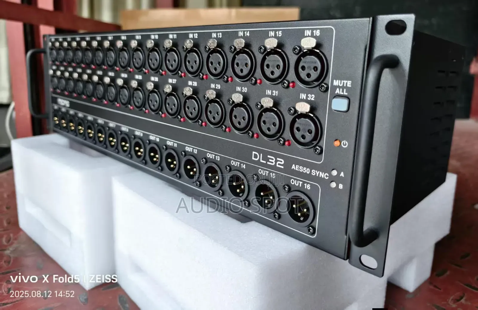 Original Midas Dl-32 Stage Box Box