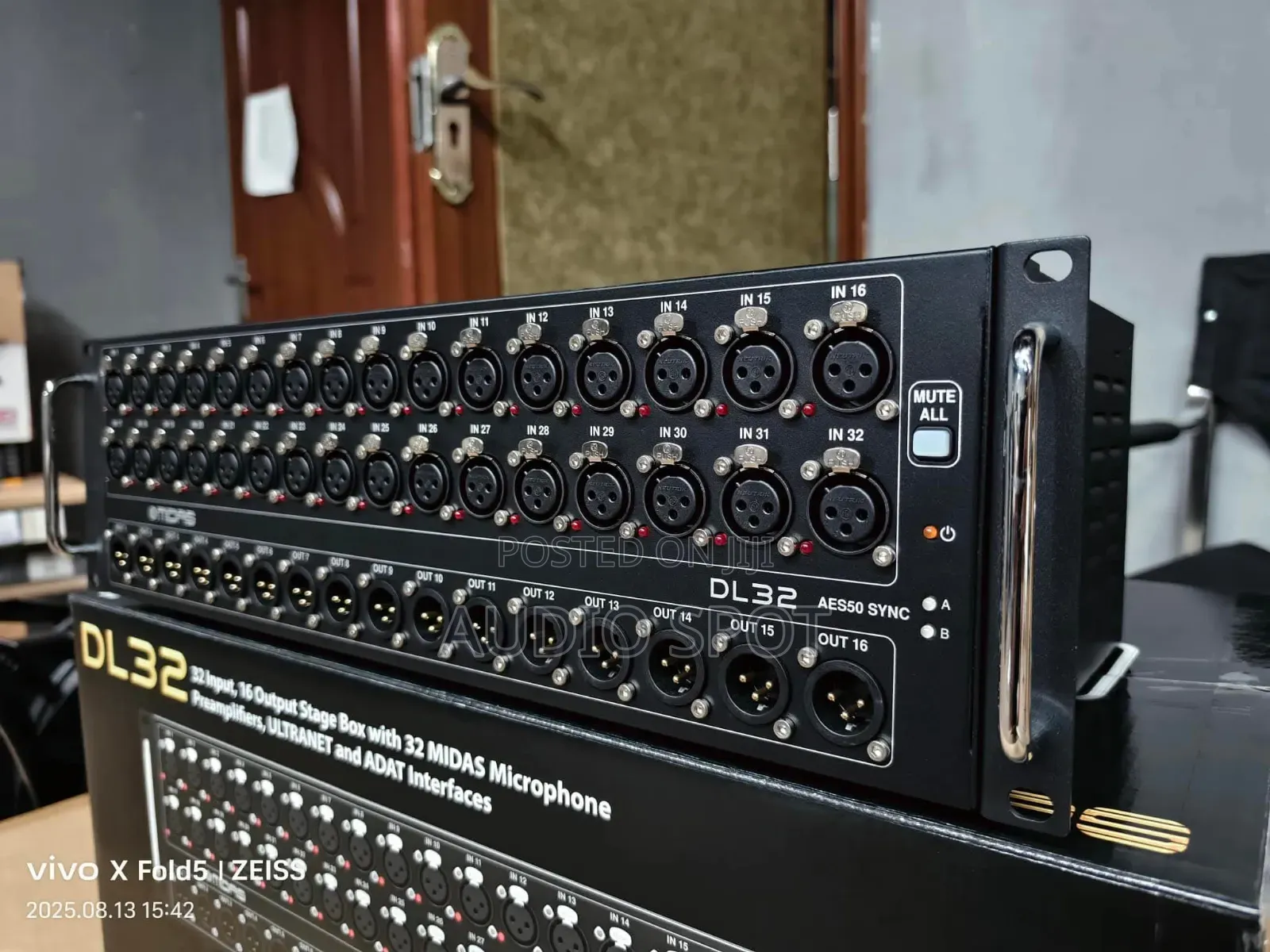 Original Midas Dl-32 Stage Box Box