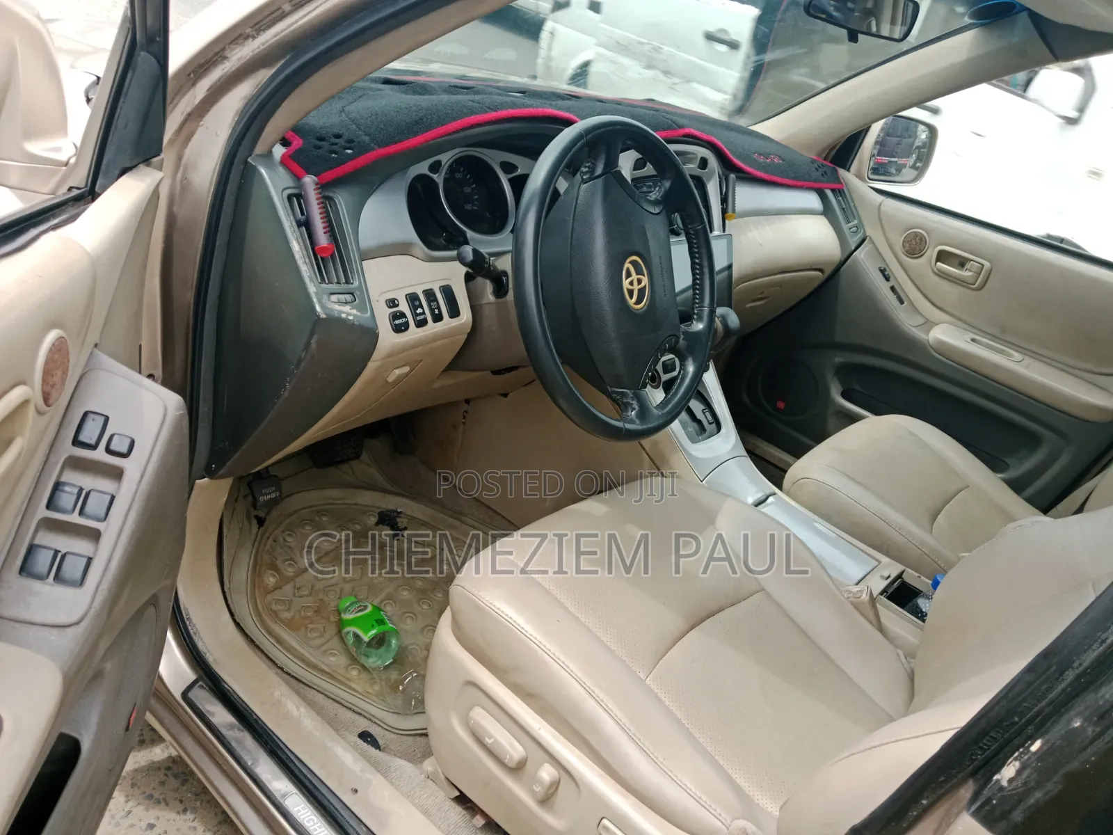 Toyota Highlander Limited V6 2005 Gold
