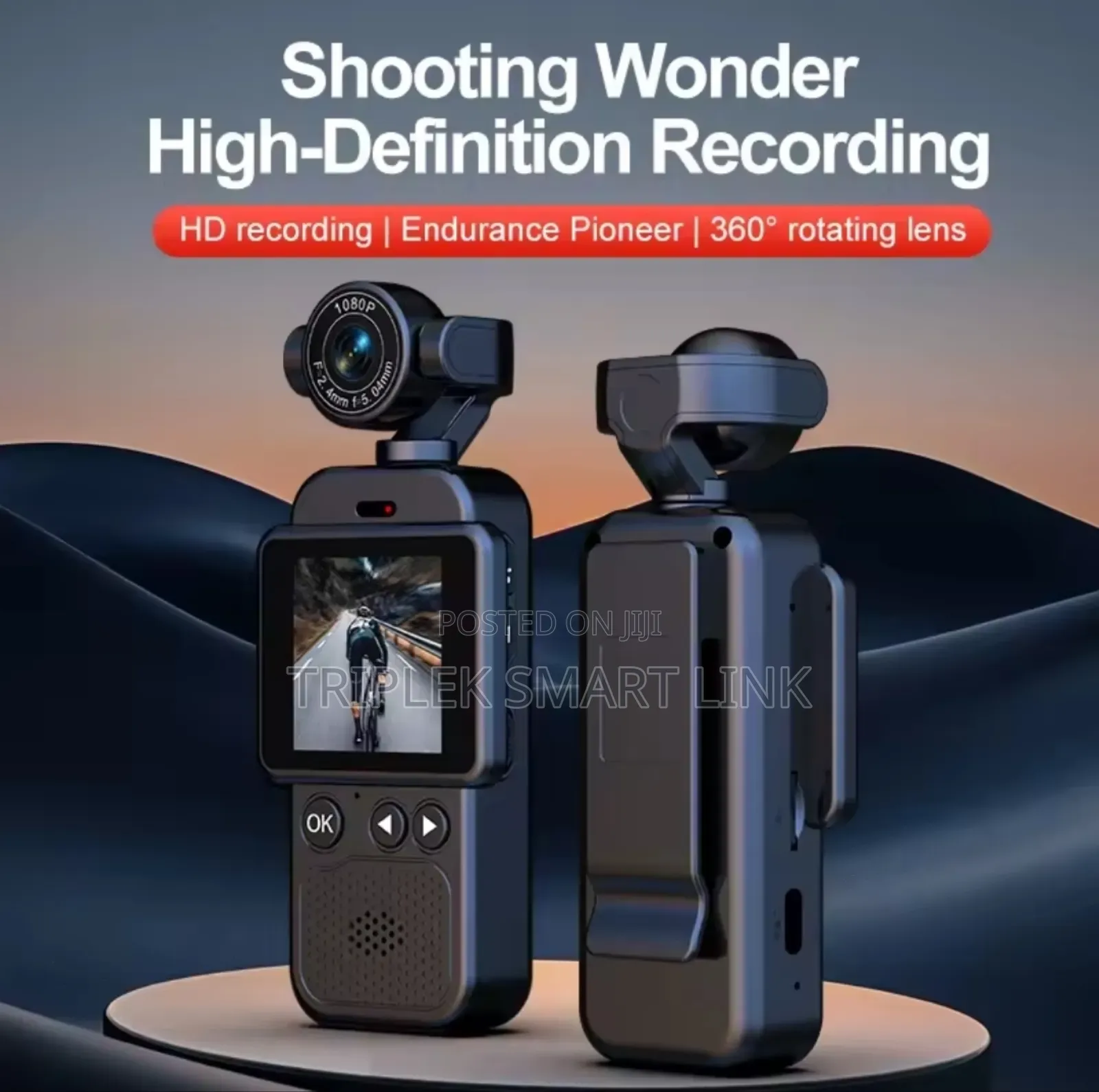 High-Definition Sports Anti Shake Wifi Transmission Action Camera.