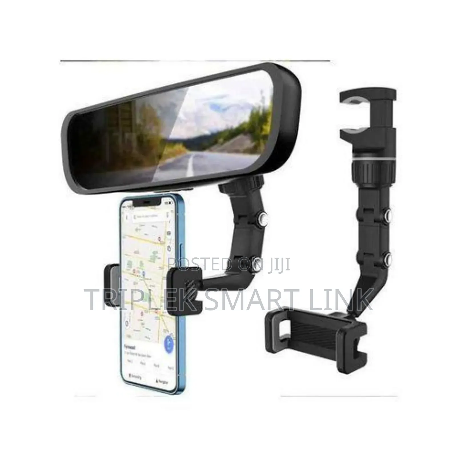 360° Universal Car Phone Holder Clip-on Mount Stand