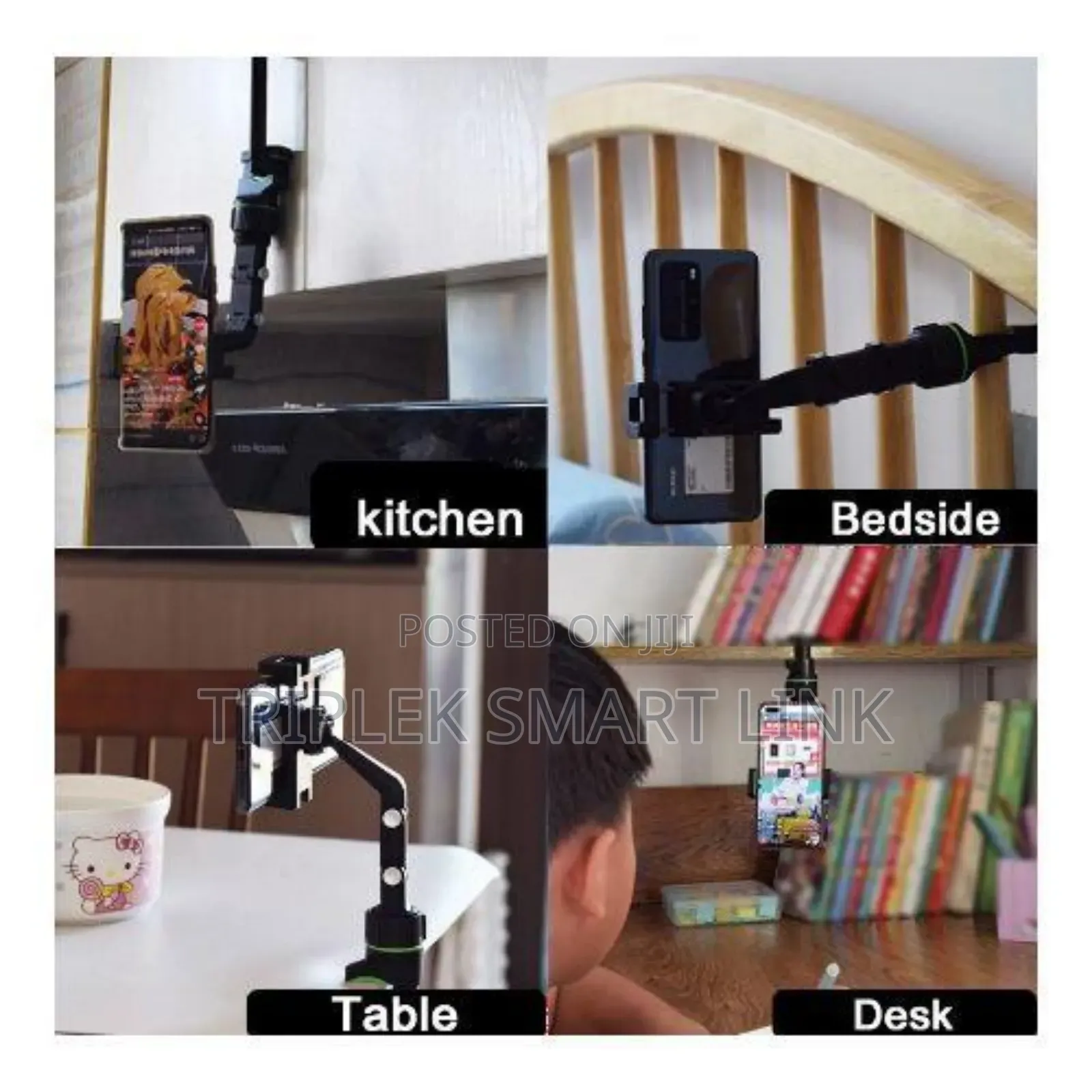 360° Universal Car Phone Holder Clip-on Mount Stand