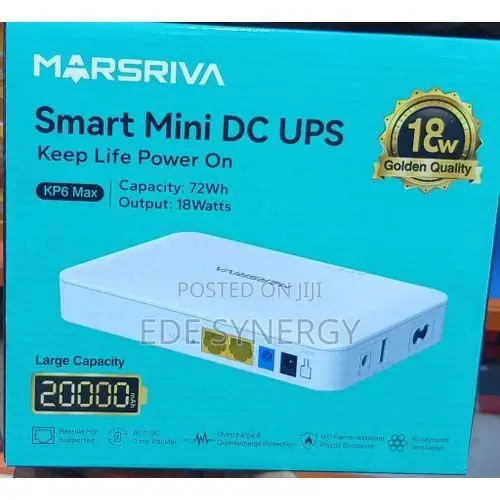 20000mah Smart Mini Router Dc Ups 18 Watt Power-Bank