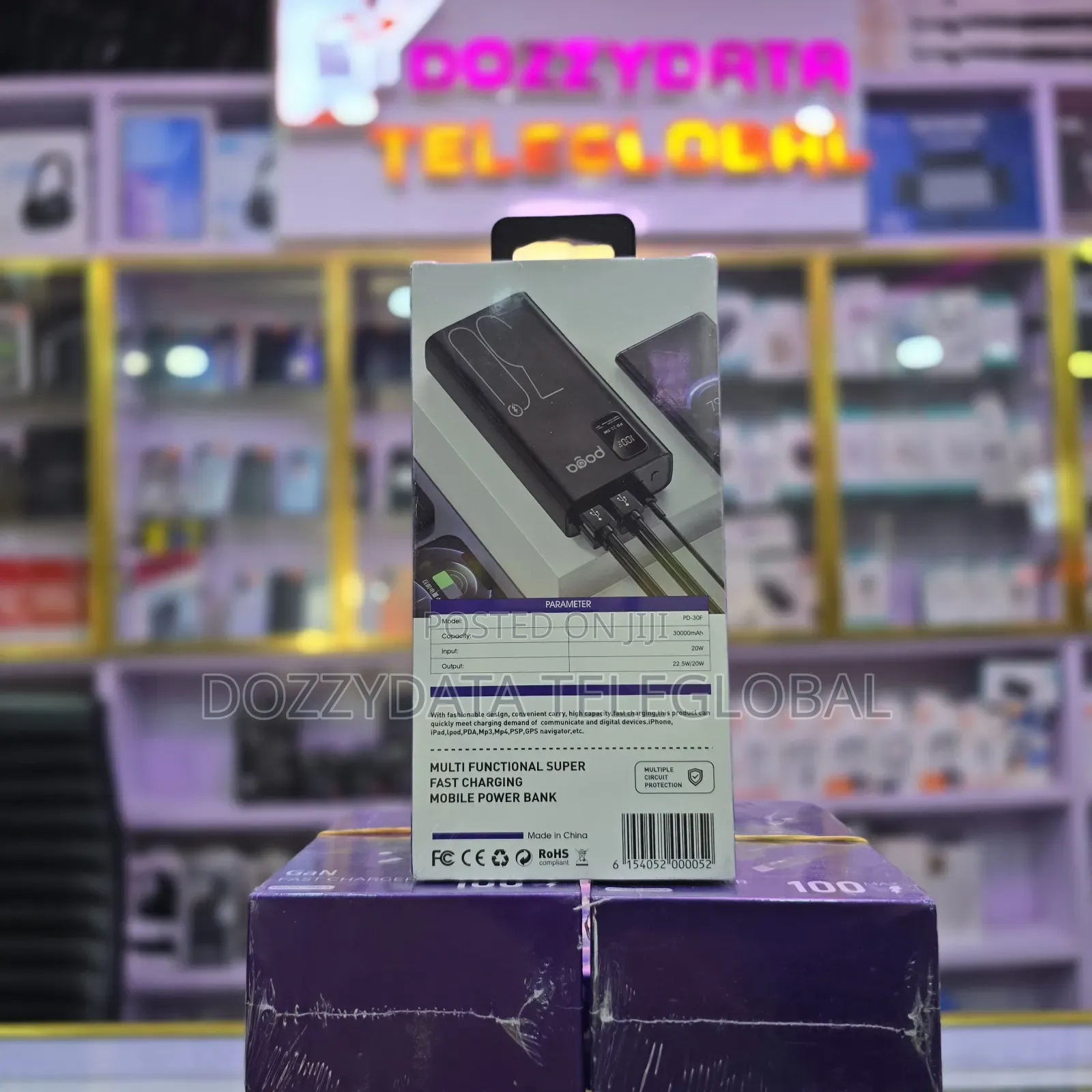 Poga Pb-30f 30000mah Powerbank 22.5w Fast Charging