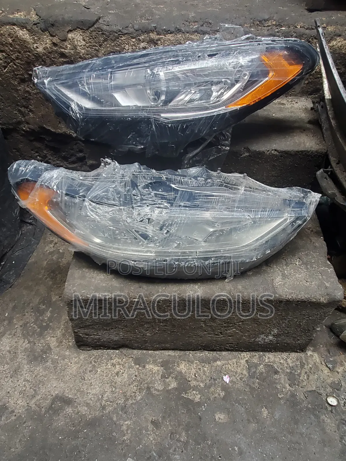 Headlight Ford Fusion 2018 Model Set