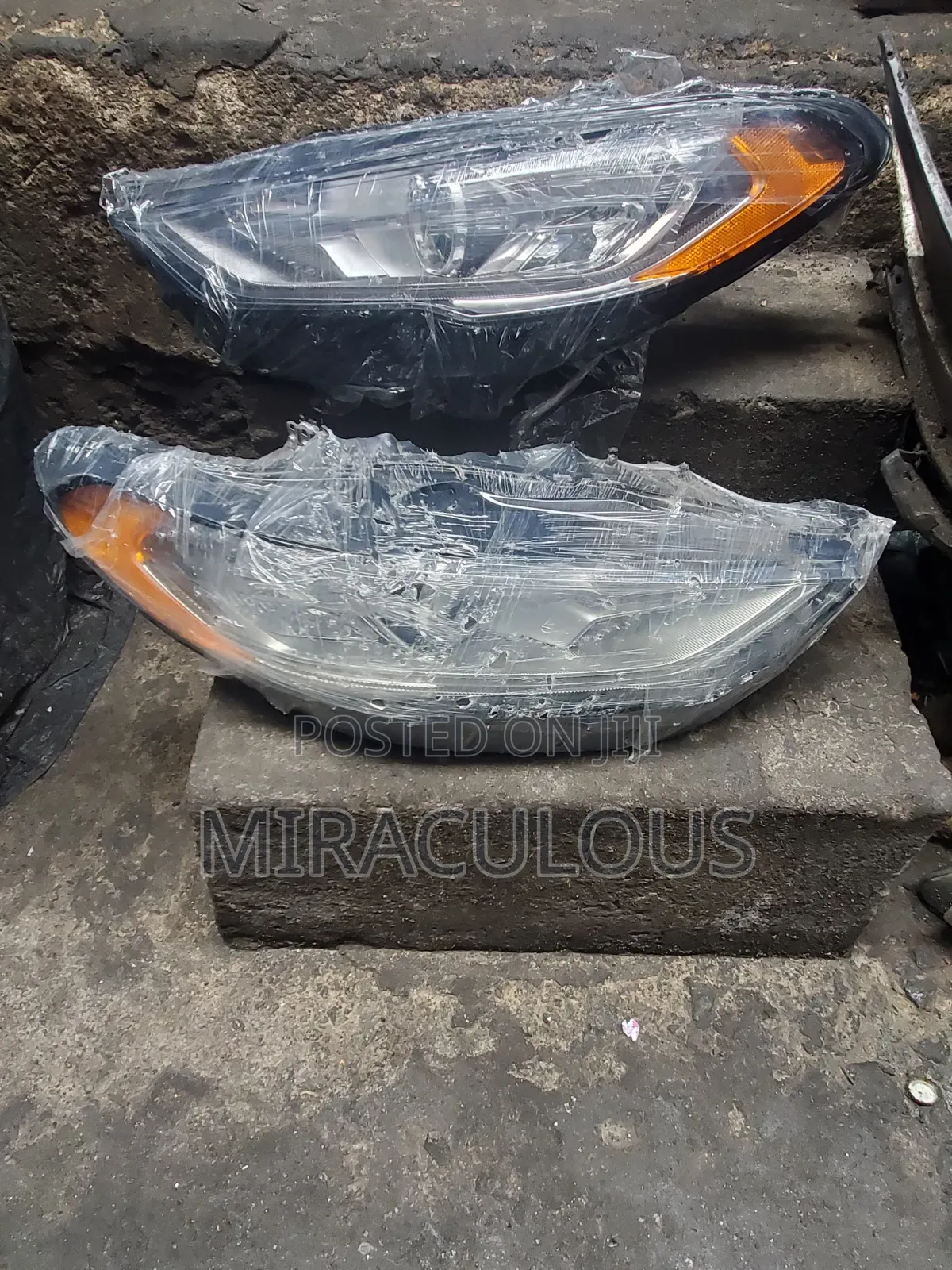 Headlight Ford Fusion 2018 Model Set