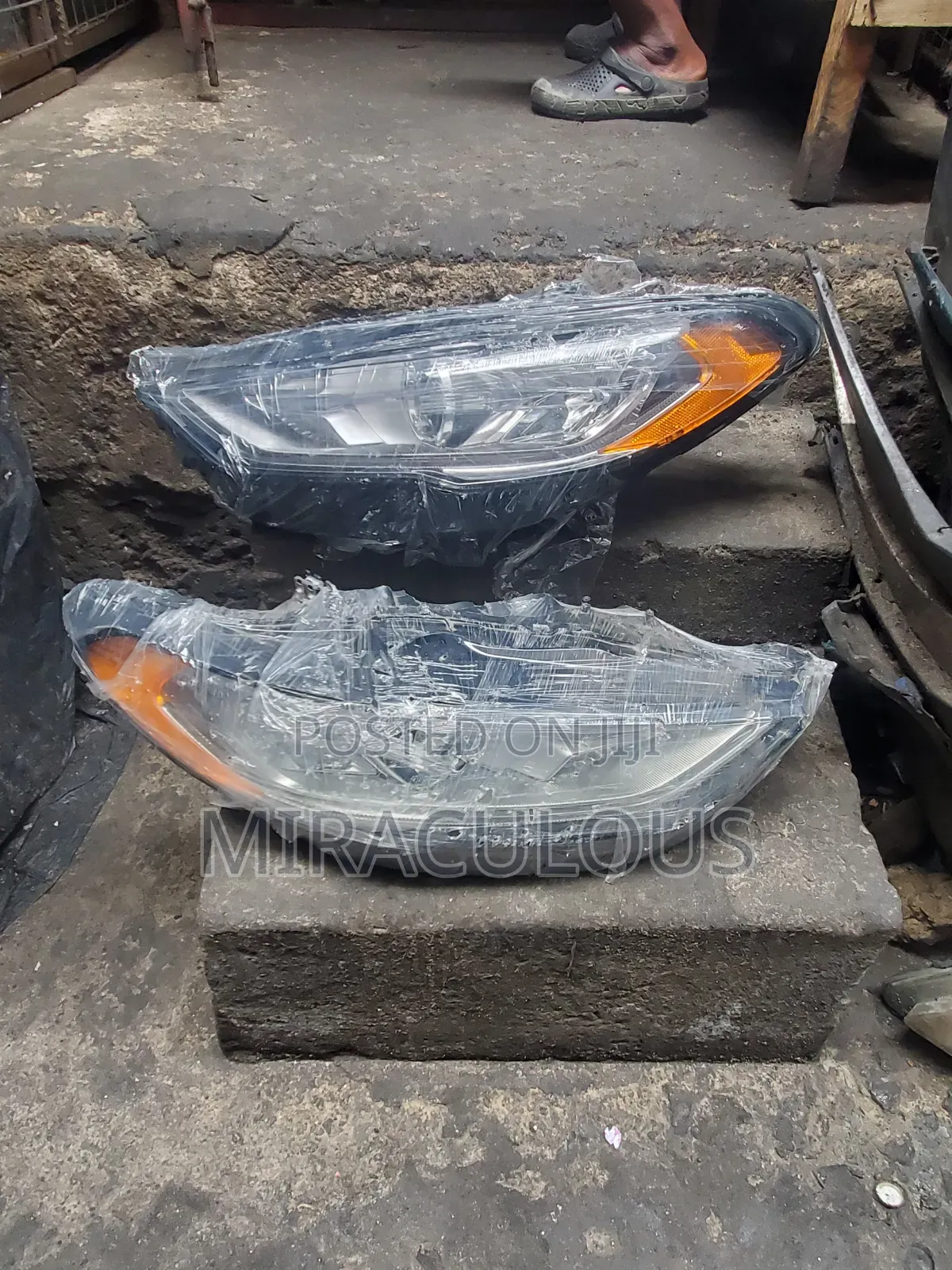 Headlight Ford Fusion 2018 Model Set