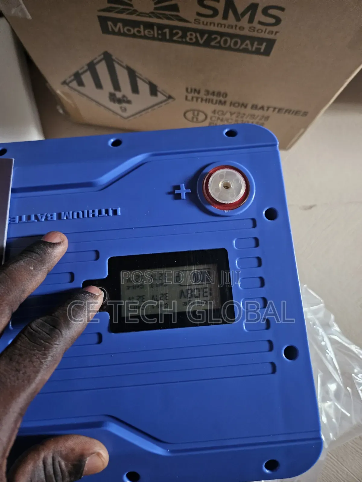 2.5kwh 200ah 12v Lithium Battery - SMS