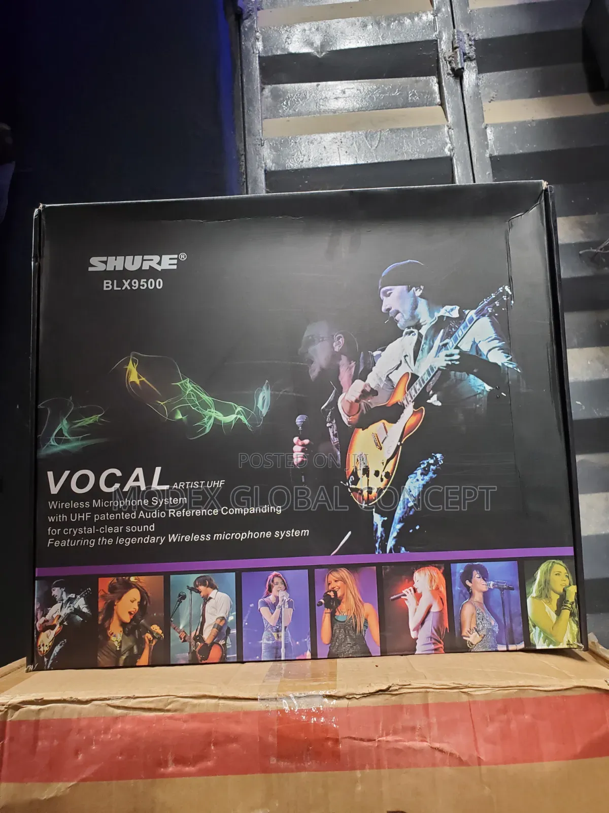 Shure Blx9500 Vocal Artist Uhf Wireless Microphone System.