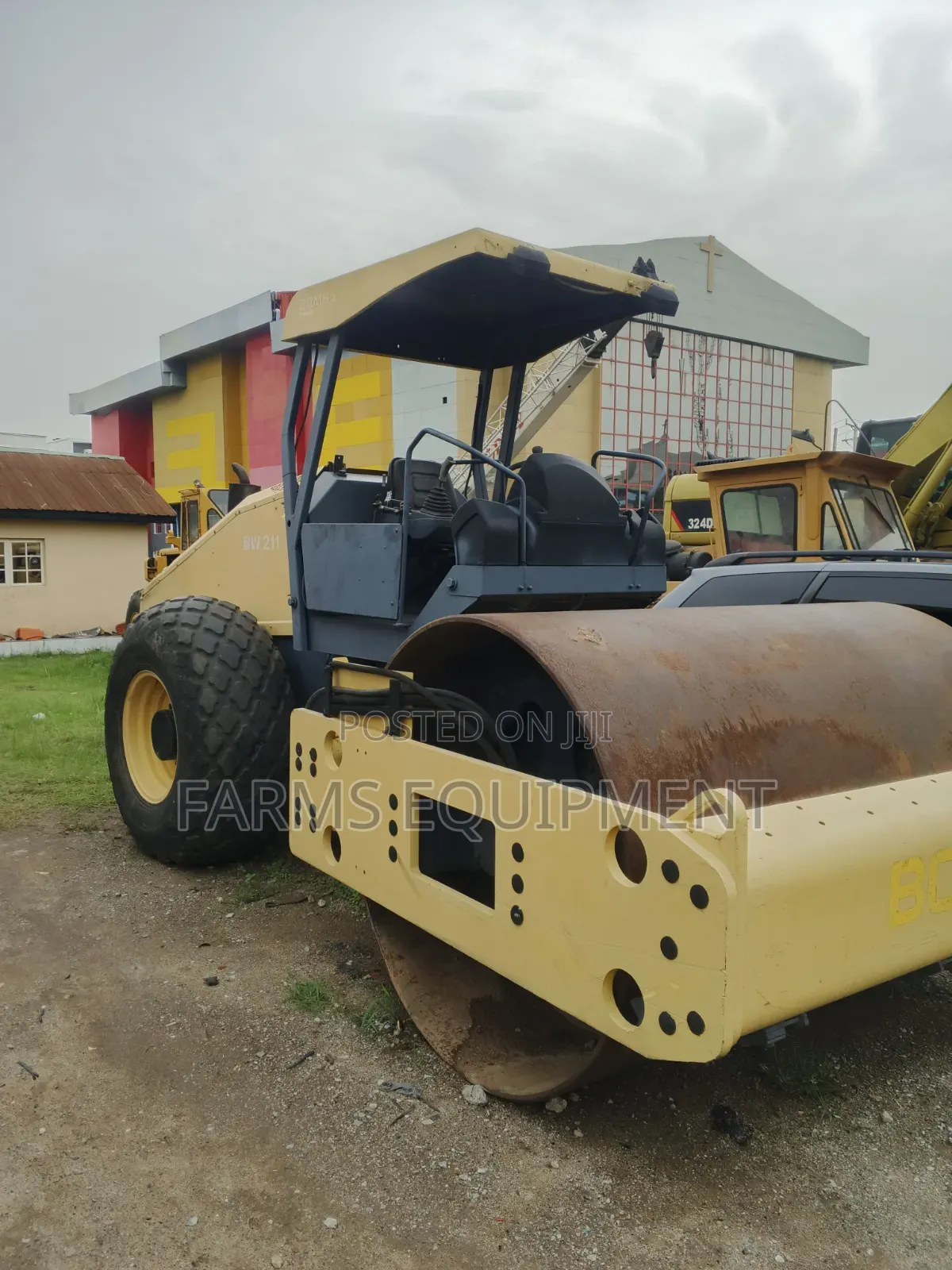 Drum Tyre Roller Compactor (Tokunbo)