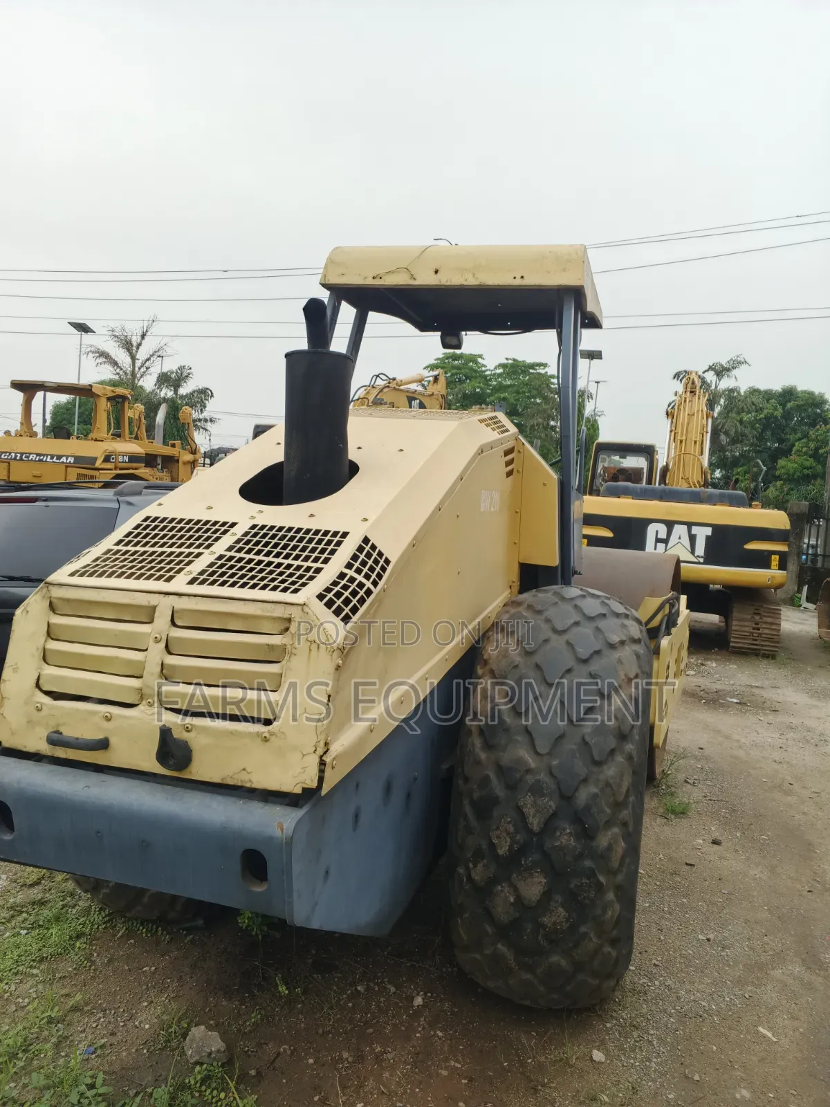 Drum Tyre Roller Compactor (Tokunbo)