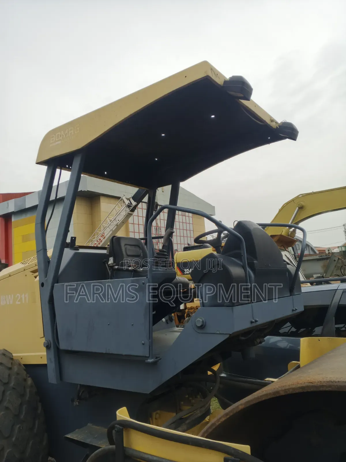 Drum Tyre Roller Compactor (Tokunbo)