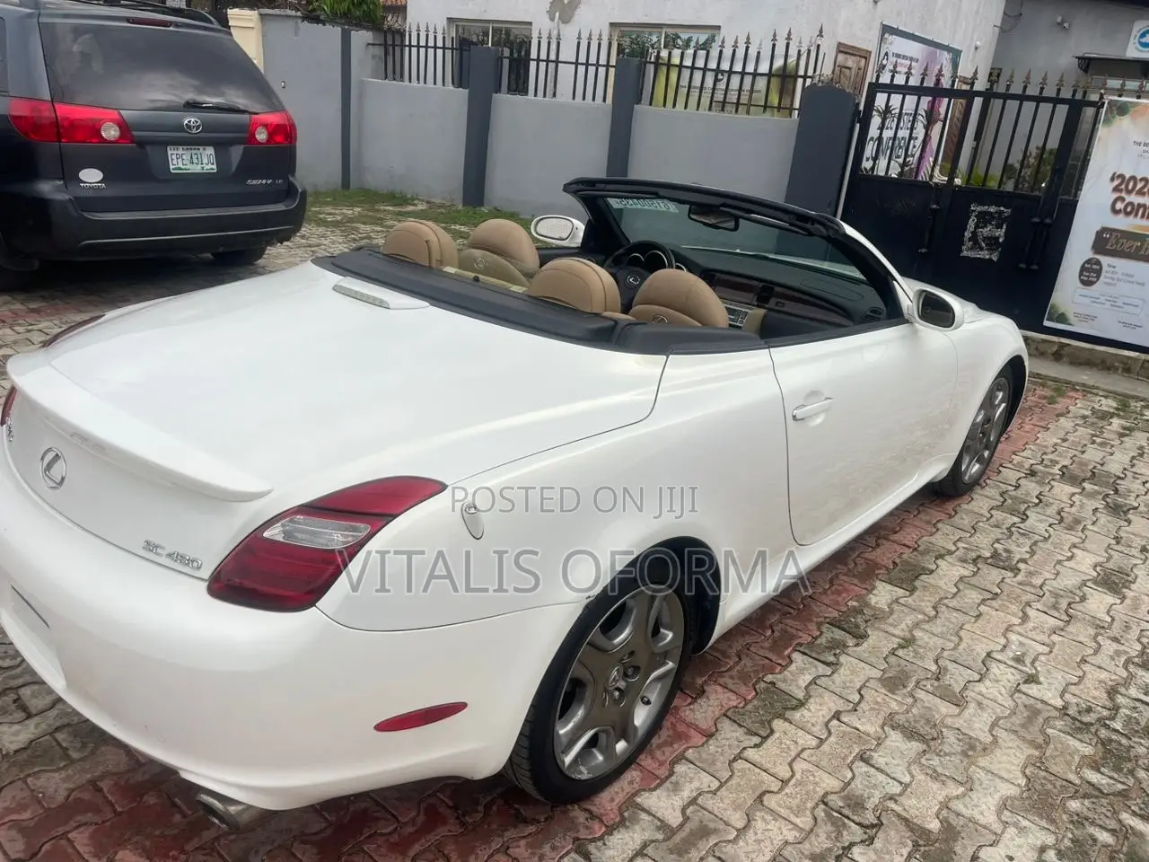 Lexus SC 430 Convertible 2006 White