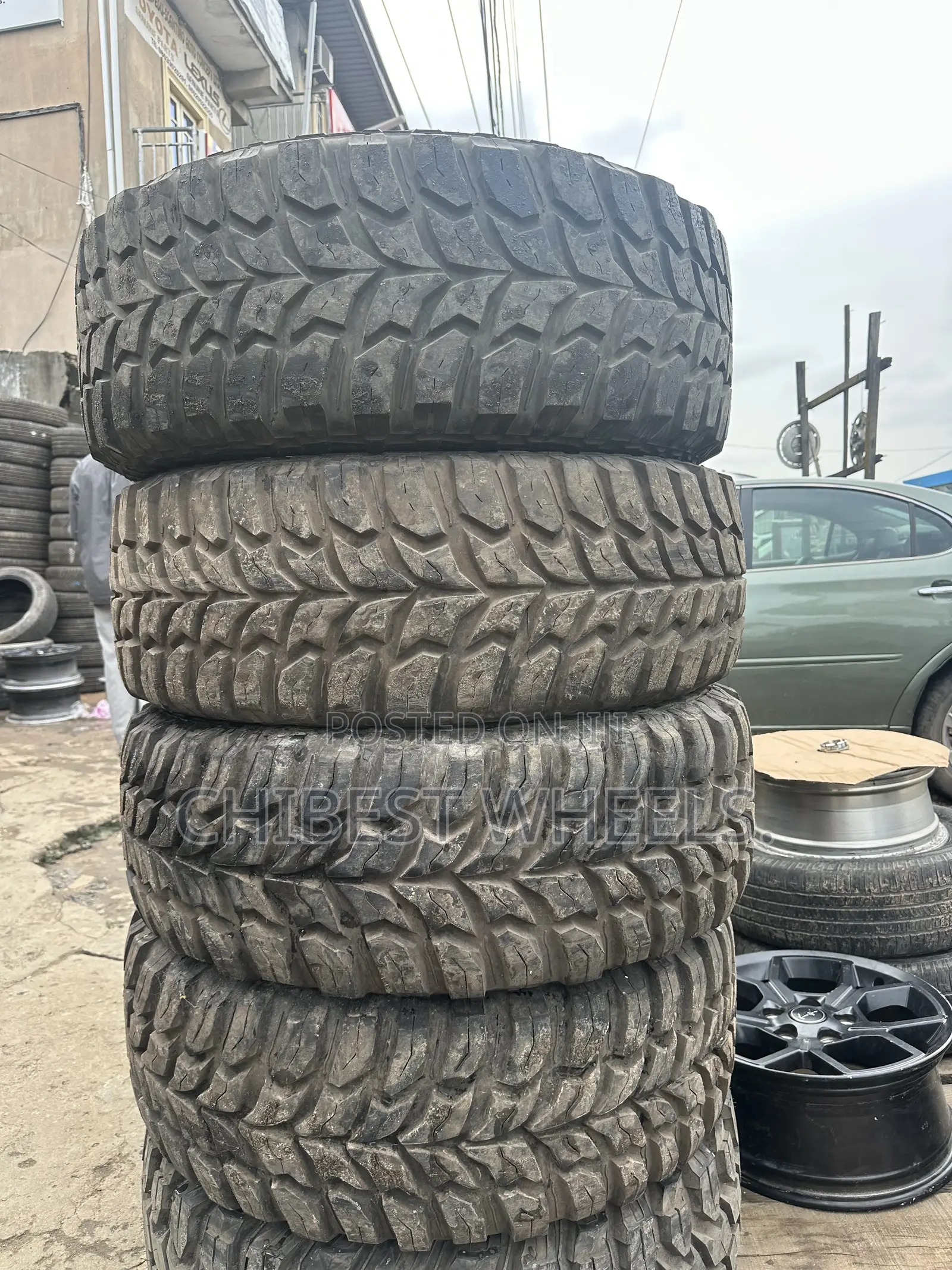 35x12.50 R 18 Off-Road Tyer First Grade Tokunbor Tyer Wrangler