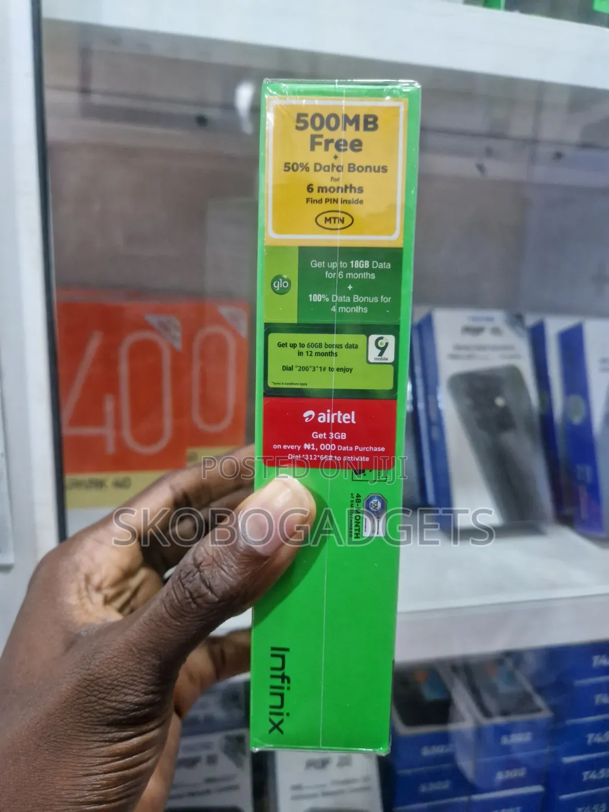 New Infinix Smart 10 64 GB Black