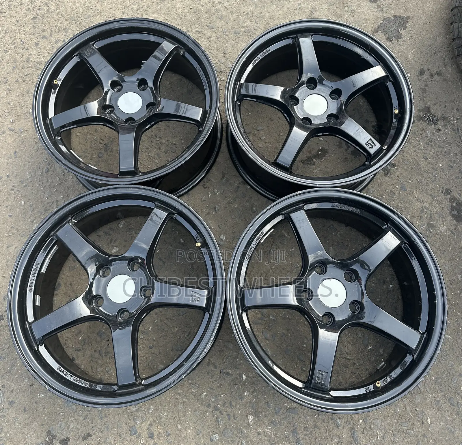 17 Rim for Lexus Is250 Sport Edition Pure Black Rim