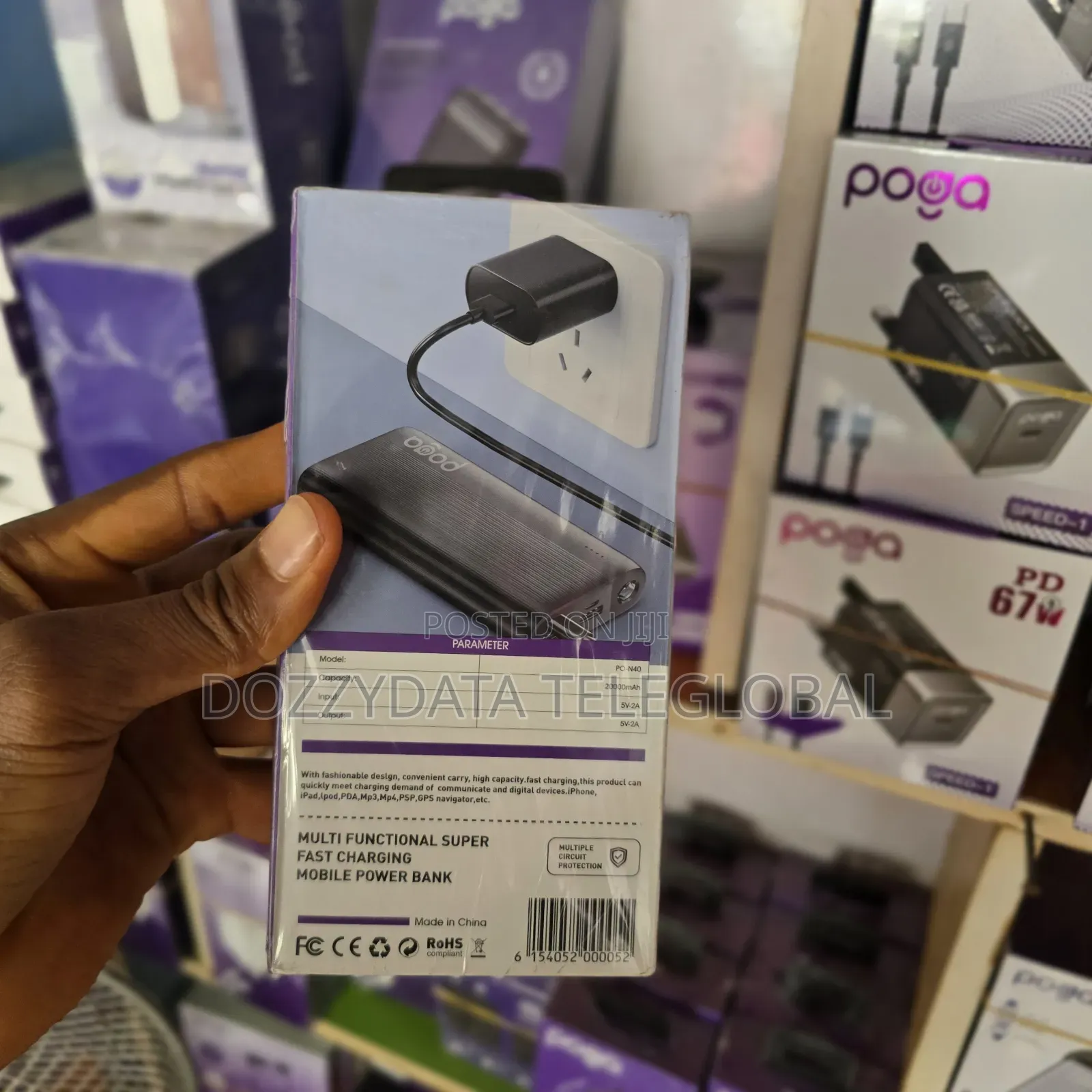 Poga Po-N40 20000mah Powerbank