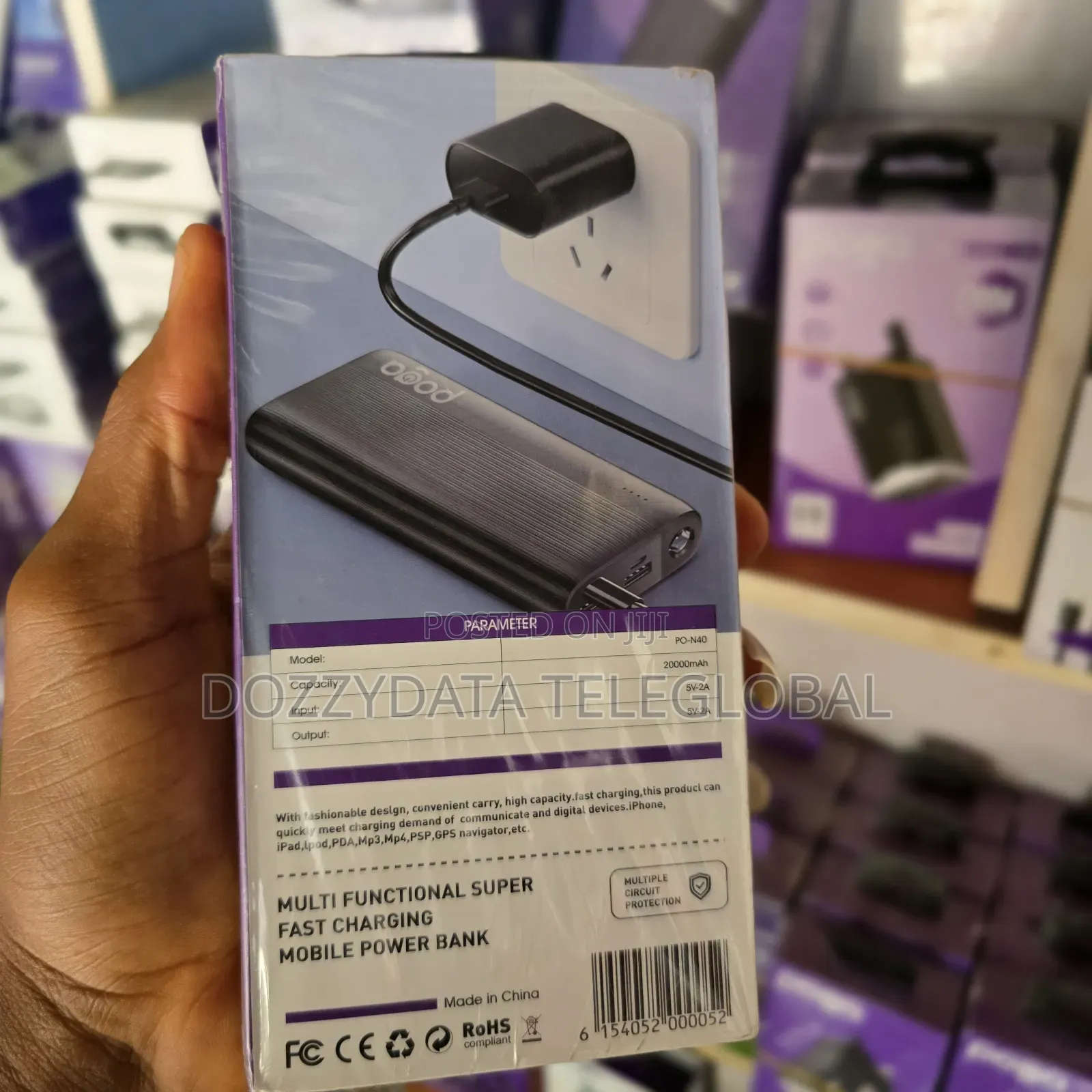 Poga Po-N40 20000mah Powerbank