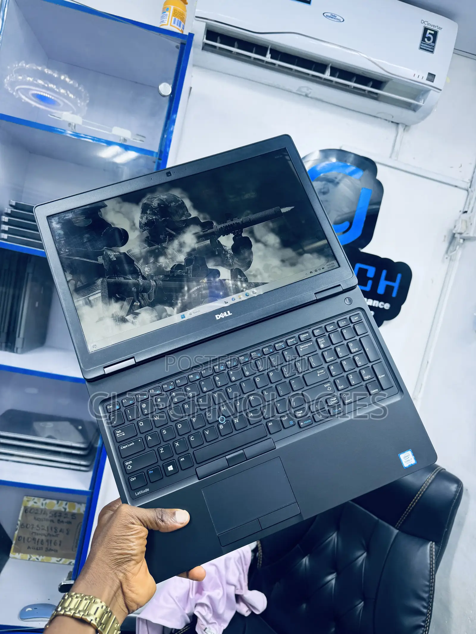 Laptop Dell Latitude 5580 8GB Intel Core i7 SSD 512GB