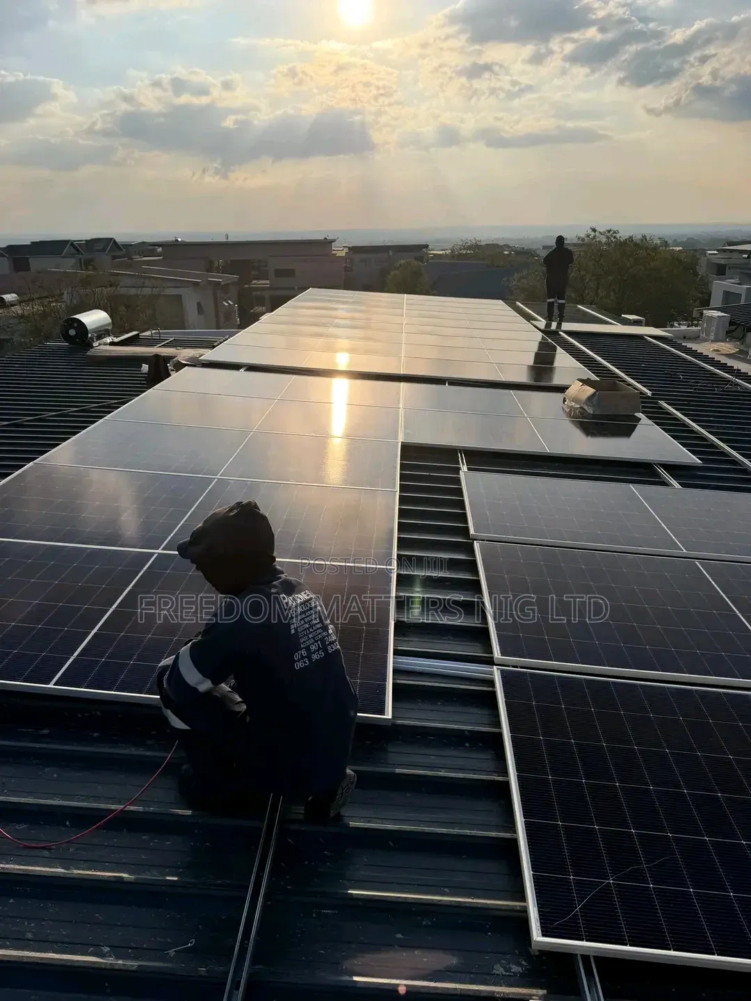 Solar Panel Installation Roof Top