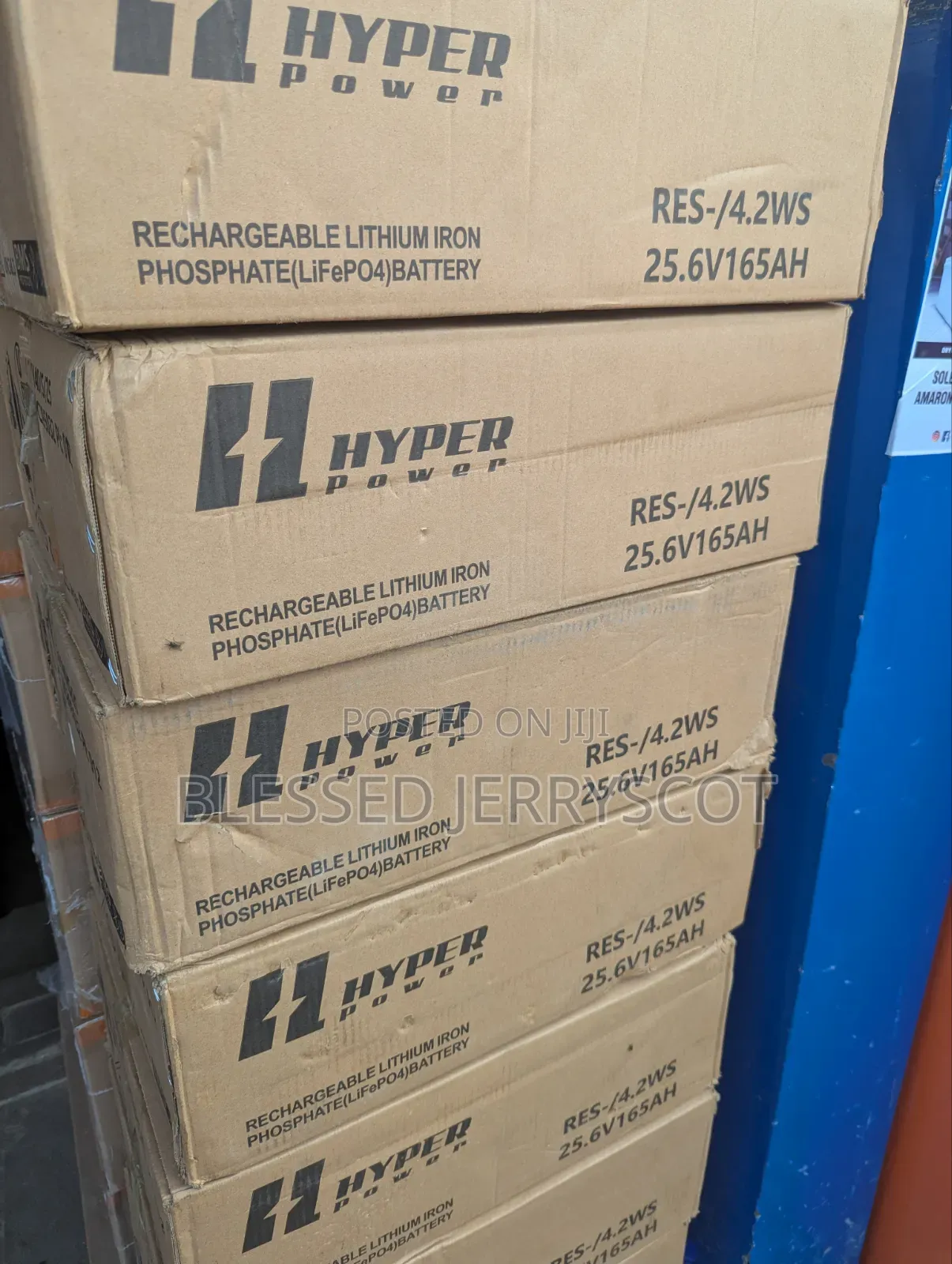 Hyper Power 4.2kwh 24v Lithium Ion Solar Inverter Batteries Available.
