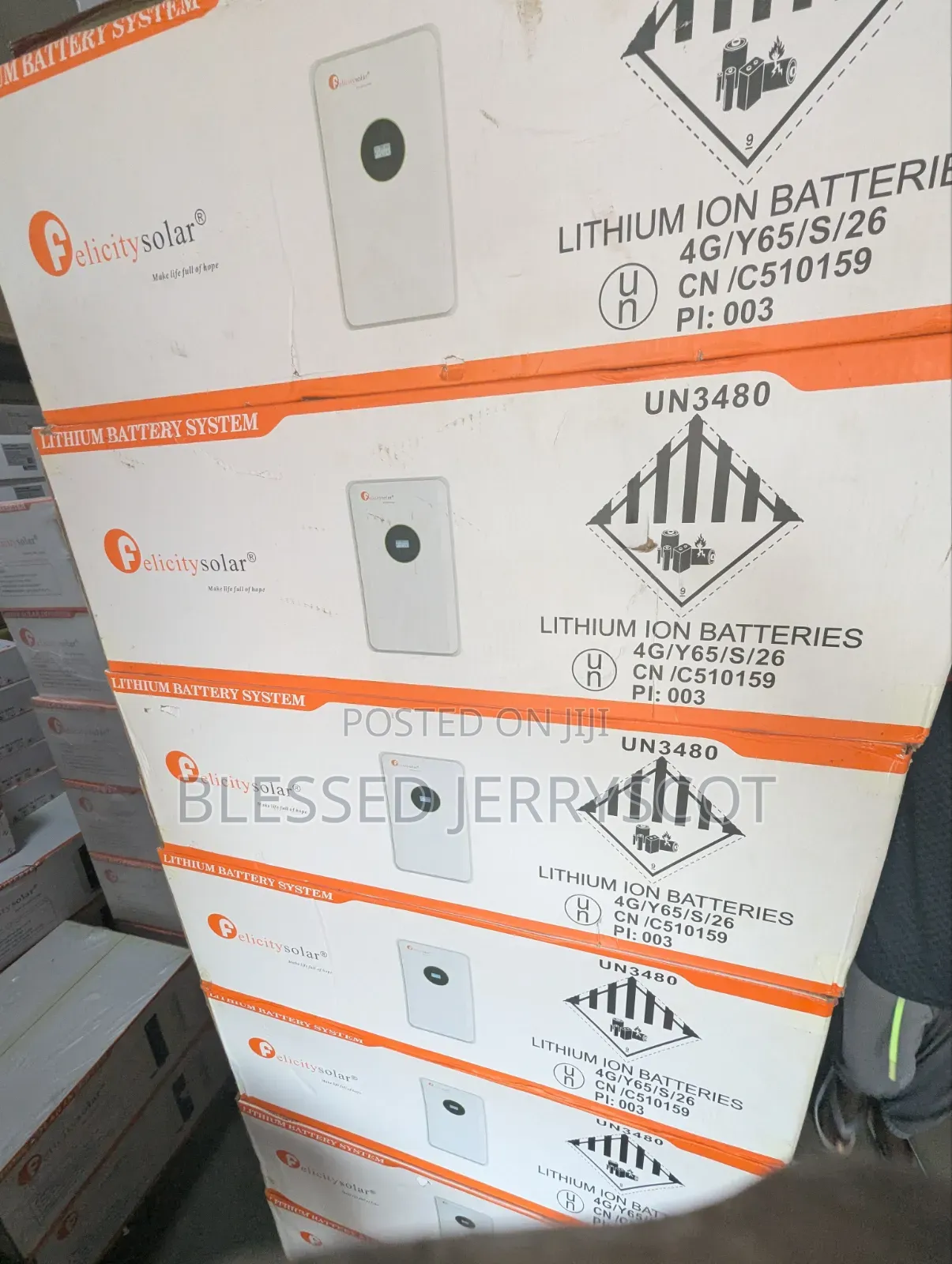 Felicity 5kwh 48v Lithium Ion Solar Inverter Batteries Available 