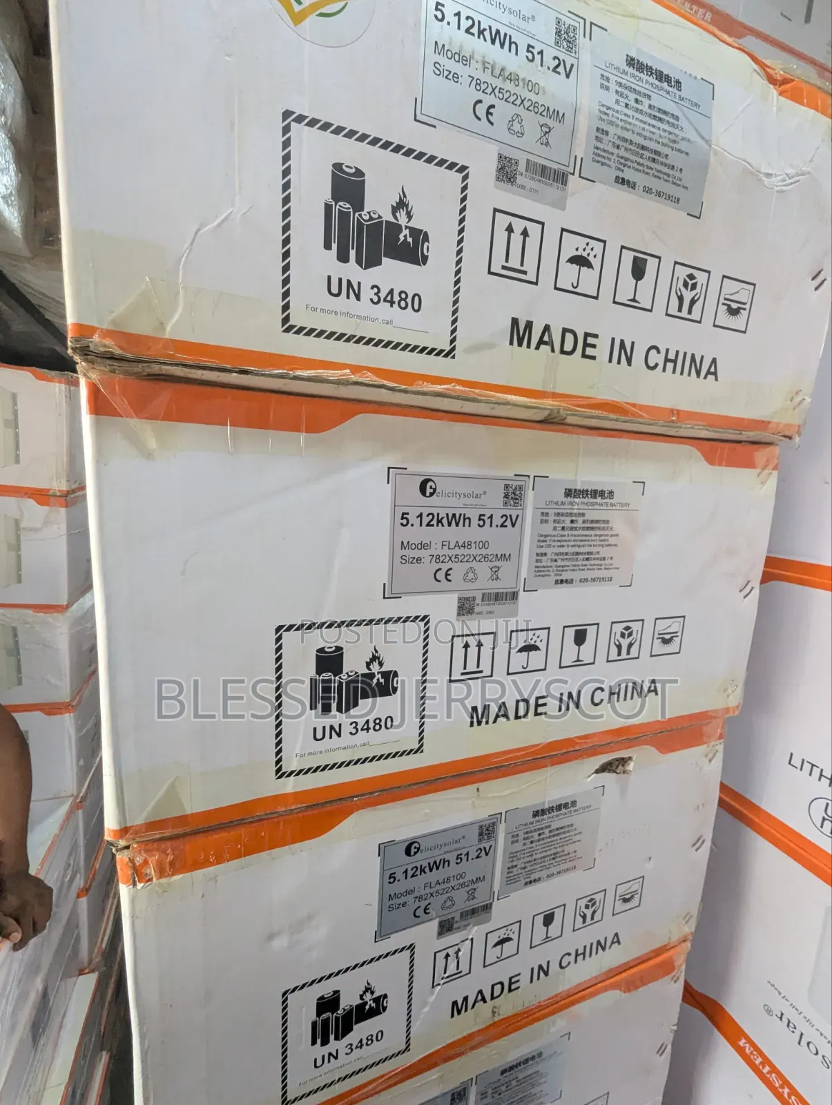 Felicity 5kwh 48v Lithium Ion Solar Inverter Batteries Available 