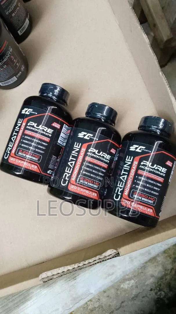 E Sports Creatine Monohydrate Capsules (120 Caps)