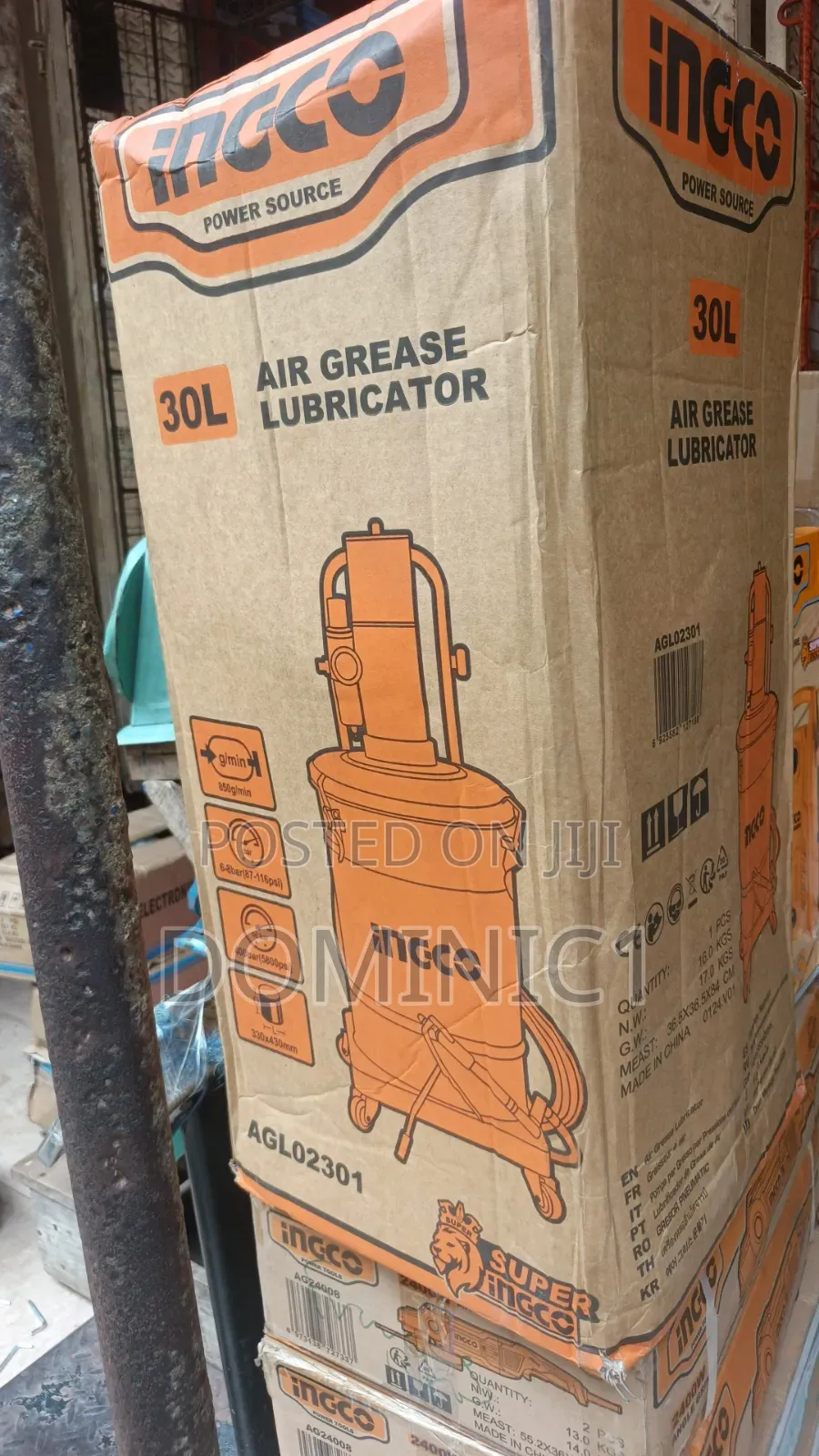 Ingco 30l Air Grease Lubricator