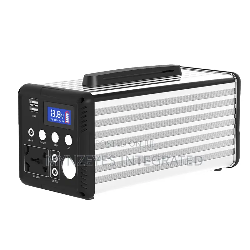 Wu 200w Portable Solar Generator | 153.6wh Lifepo4 Power Station