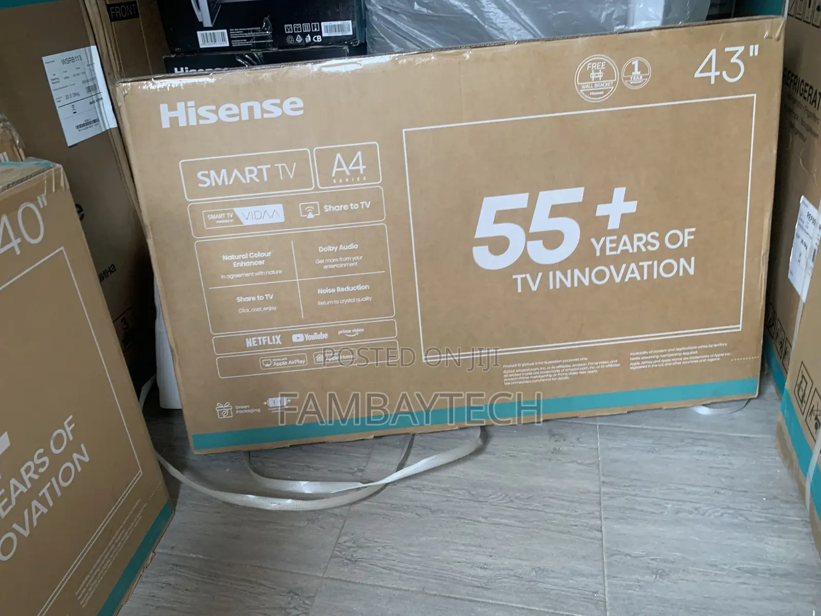 Premium Quality 43'' Hisense Vidaa Television