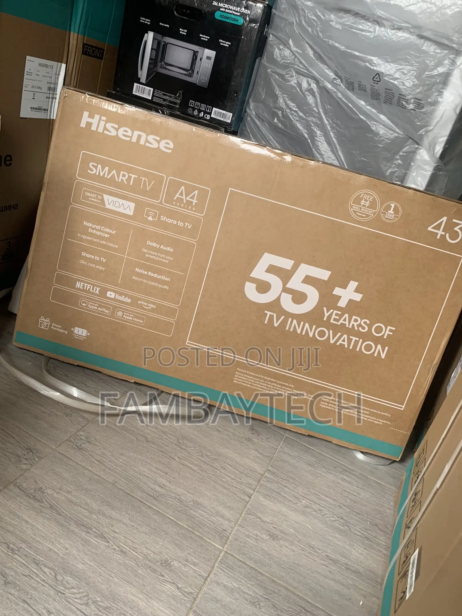 Premium Quality 43'' Hisense Vidaa Television