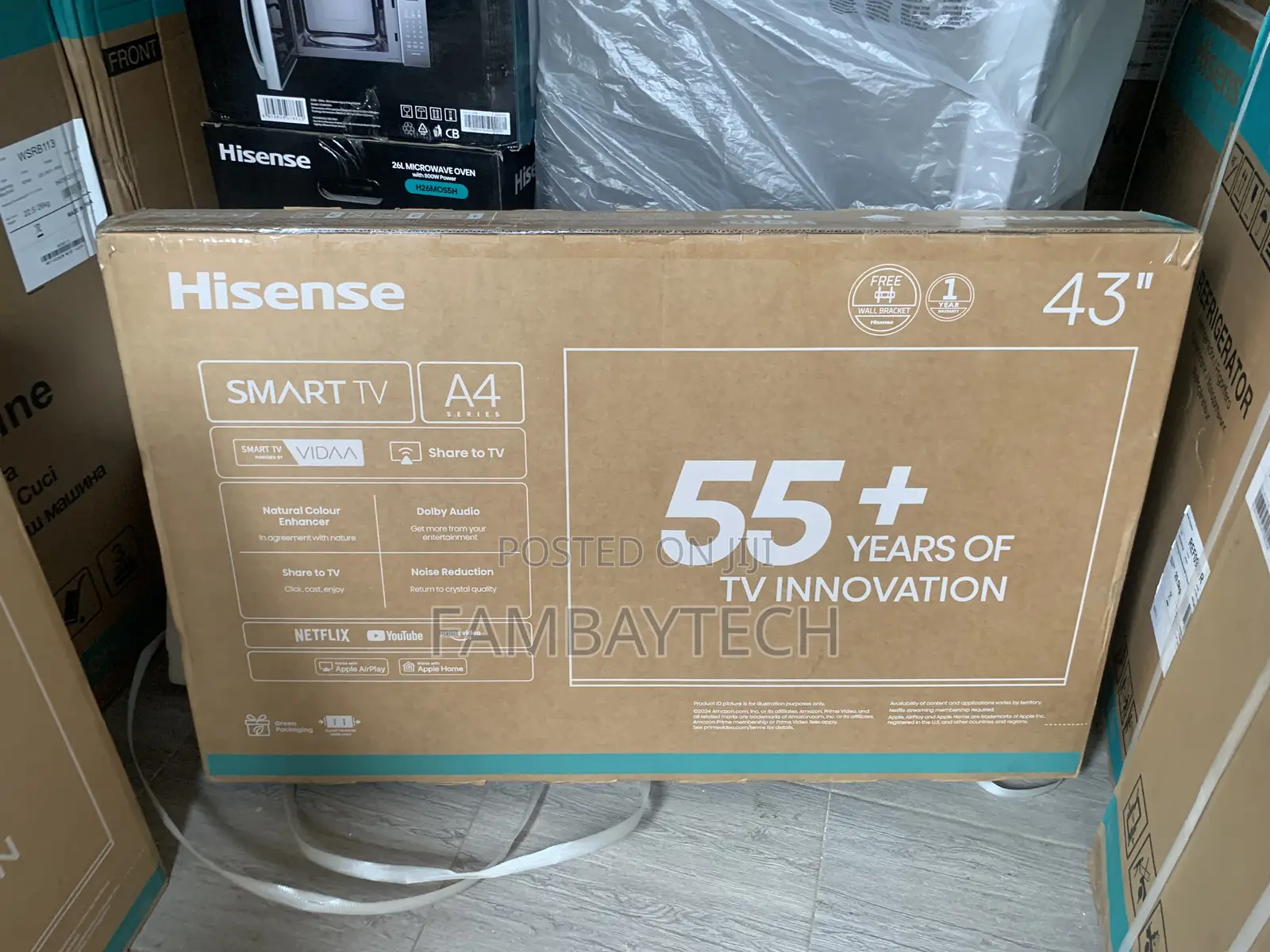 Modern Quality 43a4s Hisense 43'' With Youtube